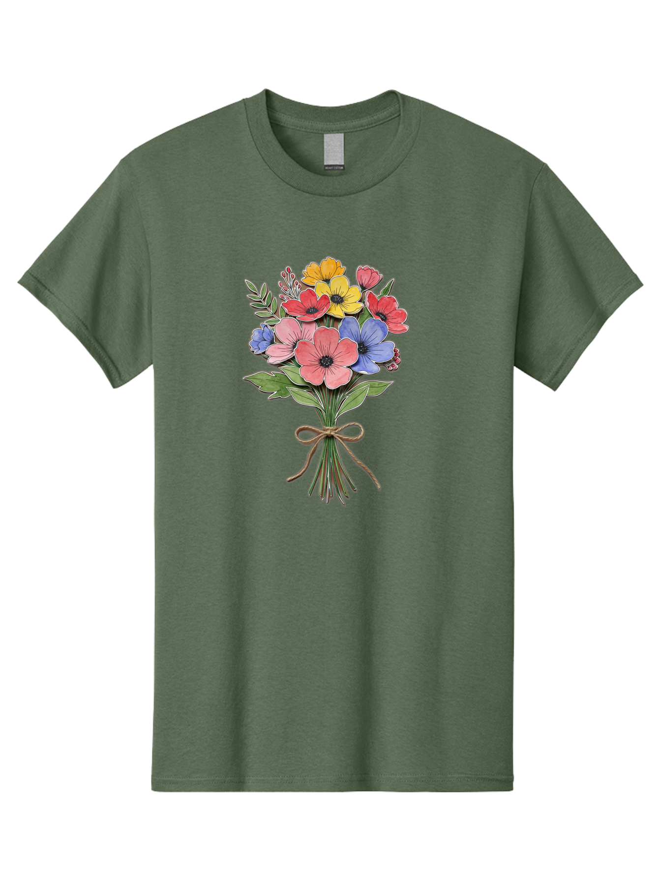 Colorful-Flower-Bouquet Men'S Graphic Tee, 100% Cotton, Comfortable Casual Summer Wear, Machine Washable, Vintage Camera, Old Camera, Antique Camera, Black Camera, Classic Photography, Photography Equipment, Nostalgic Device, Film Camera, Bae979
