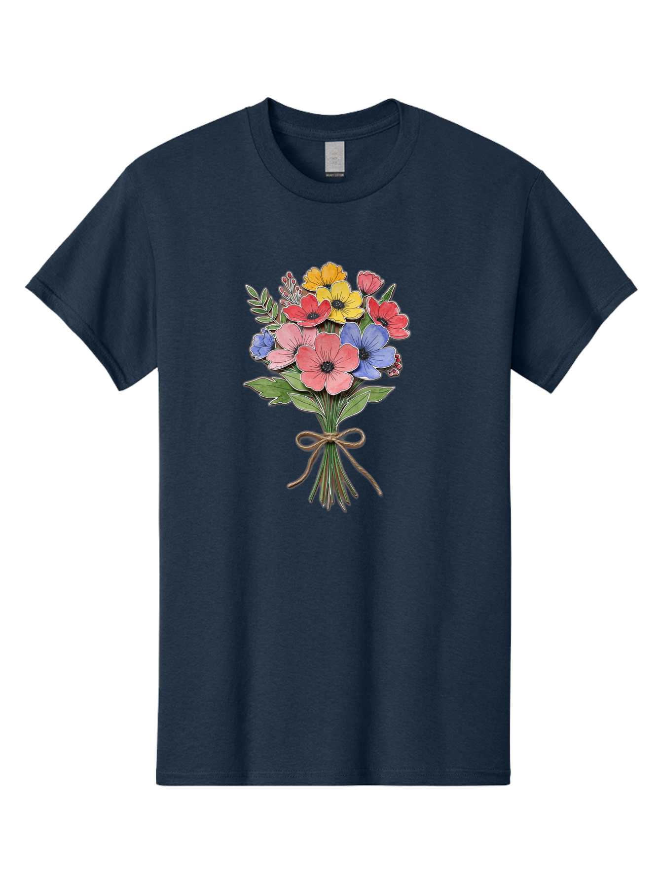 Colorful-Flower-Bouquet Men'S Graphic Tee, 100% Cotton, Comfortable Casual Summer Wear, Machine Washable, Vintage Camera, Old Camera, Antique Camera, Black Camera, Classic Photography, Photography Equipment, Nostalgic Device, Film Camera, Bae979