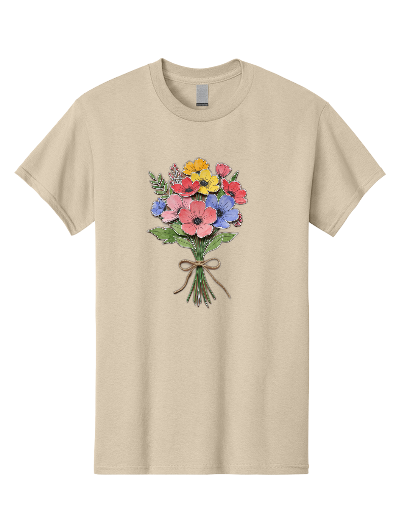 Colorful-Flower-Bouquet Men'S Graphic Tee, 100% Cotton, Comfortable Casual Summer Wear, Machine Washable, Vintage Camera, Old Camera, Antique Camera, Black Camera, Classic Photography, Photography Equipment, Nostalgic Device, Film Camera, Bae979