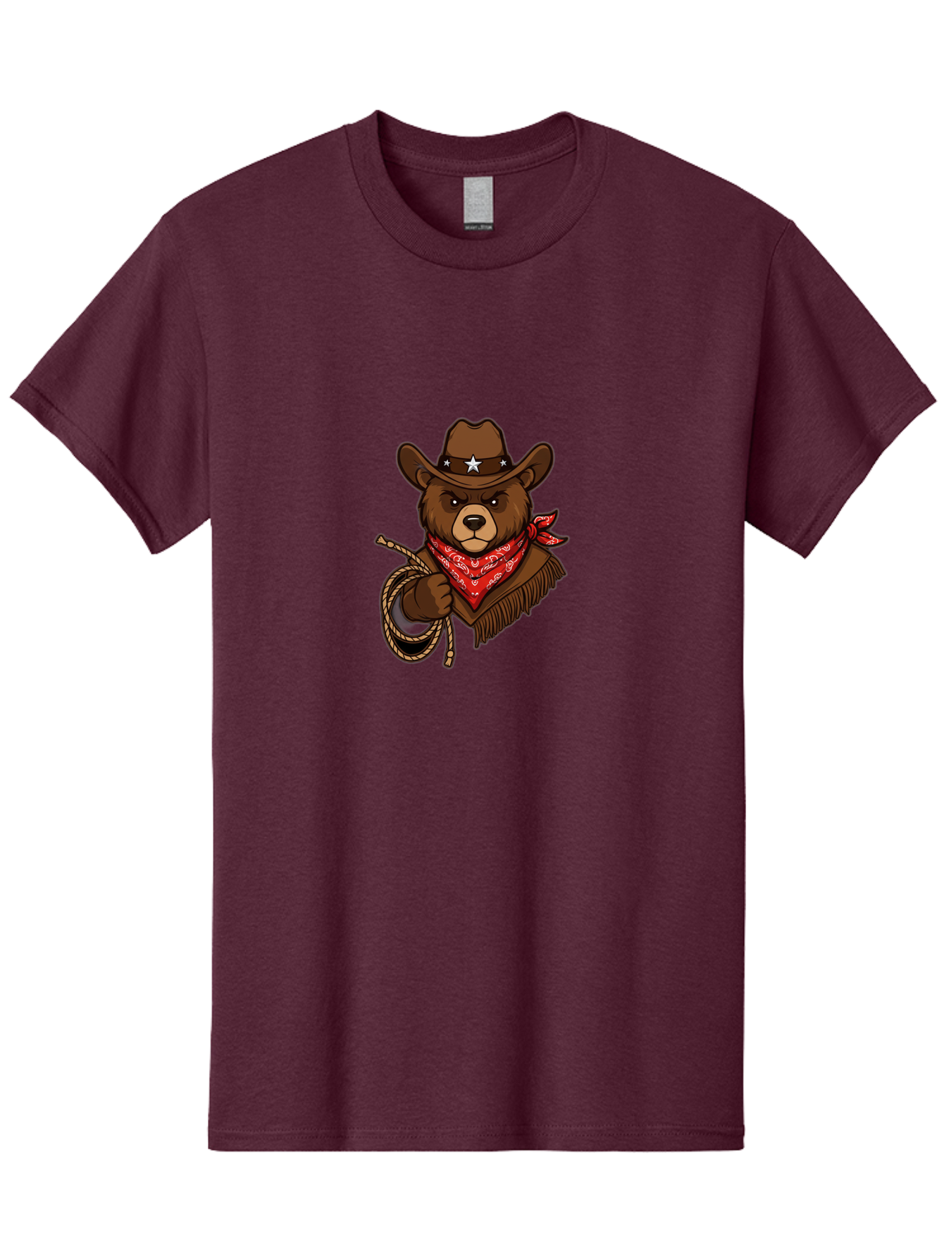 Cowboy-Bear Men'S Graphic Tee, 100% Cotton, Comfortable Casual Summer Wear, Machine Washable, Vintage Camera, Old Camera, Antique Camera, Black Camera, Classic Photography, Photography Equipment, Nostalgic Device, Film Camera, Camera Art Bae986