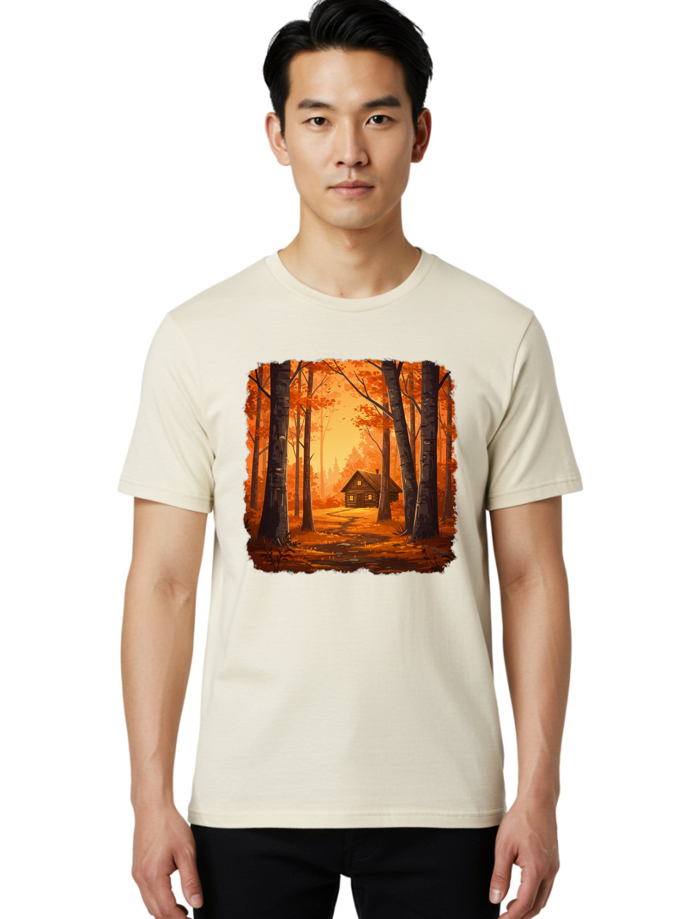 Cozy-Cabin Men'S Graphic Tee, 100% Cotton, Comfortable Casual Summer Wear, Machine Washable, Vintage Camera, Old Camera, Antique Camera, Black Camera, Classic Photography, Photography Equipment, Nostalgic Device, Film Camera, Camera Art Bae987
