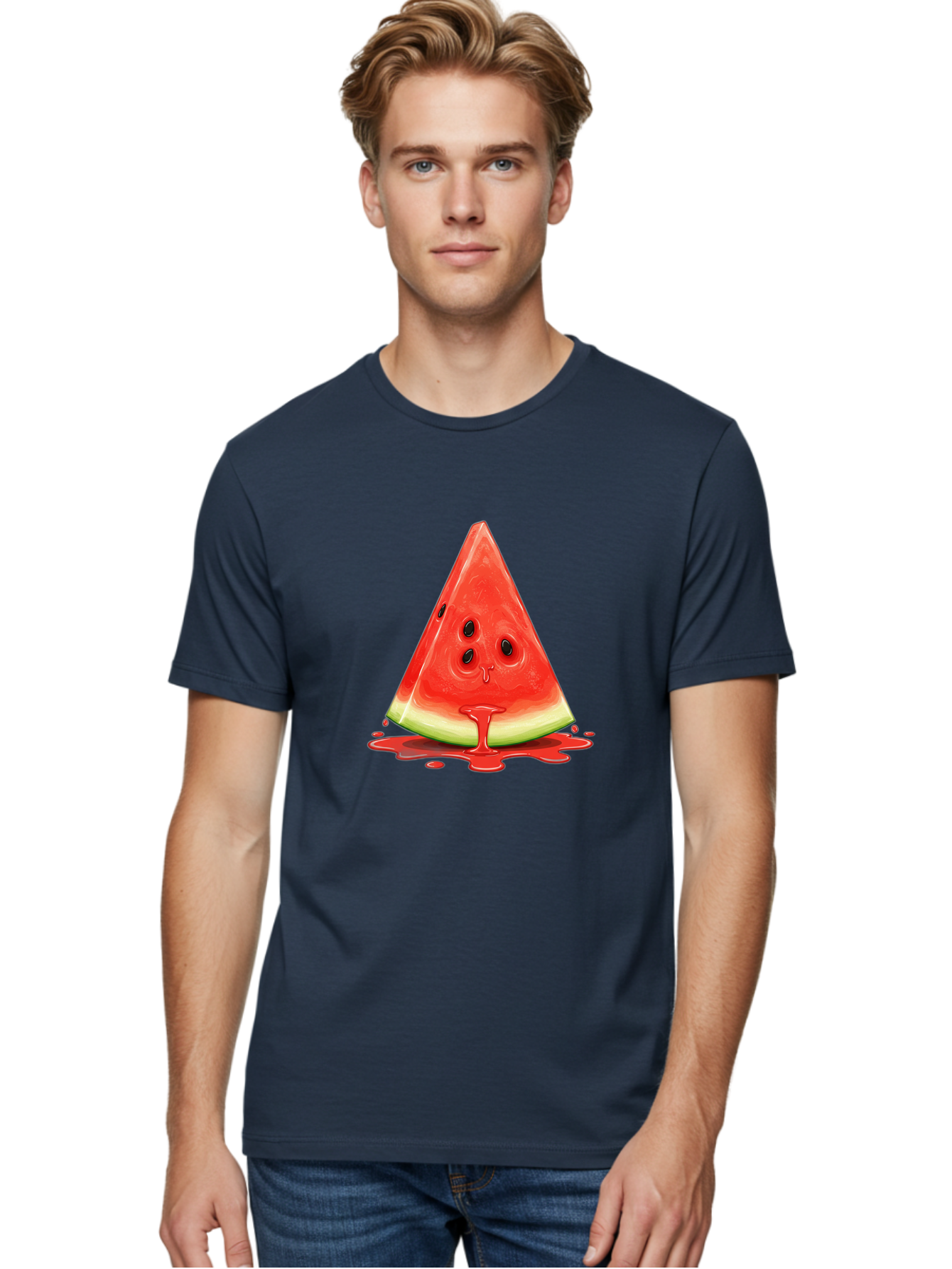 Crying-Watermelon Men'S Graphic Tee, 100% Cotton, Comfortable Casual Summer Wear, Machine Washable, Vintage Camera, Old Camera, Antique Camera, Black Camera, Classic Photography, Photography Equipment, Nostalgic Device, Film Camera, Camera Art Bae993