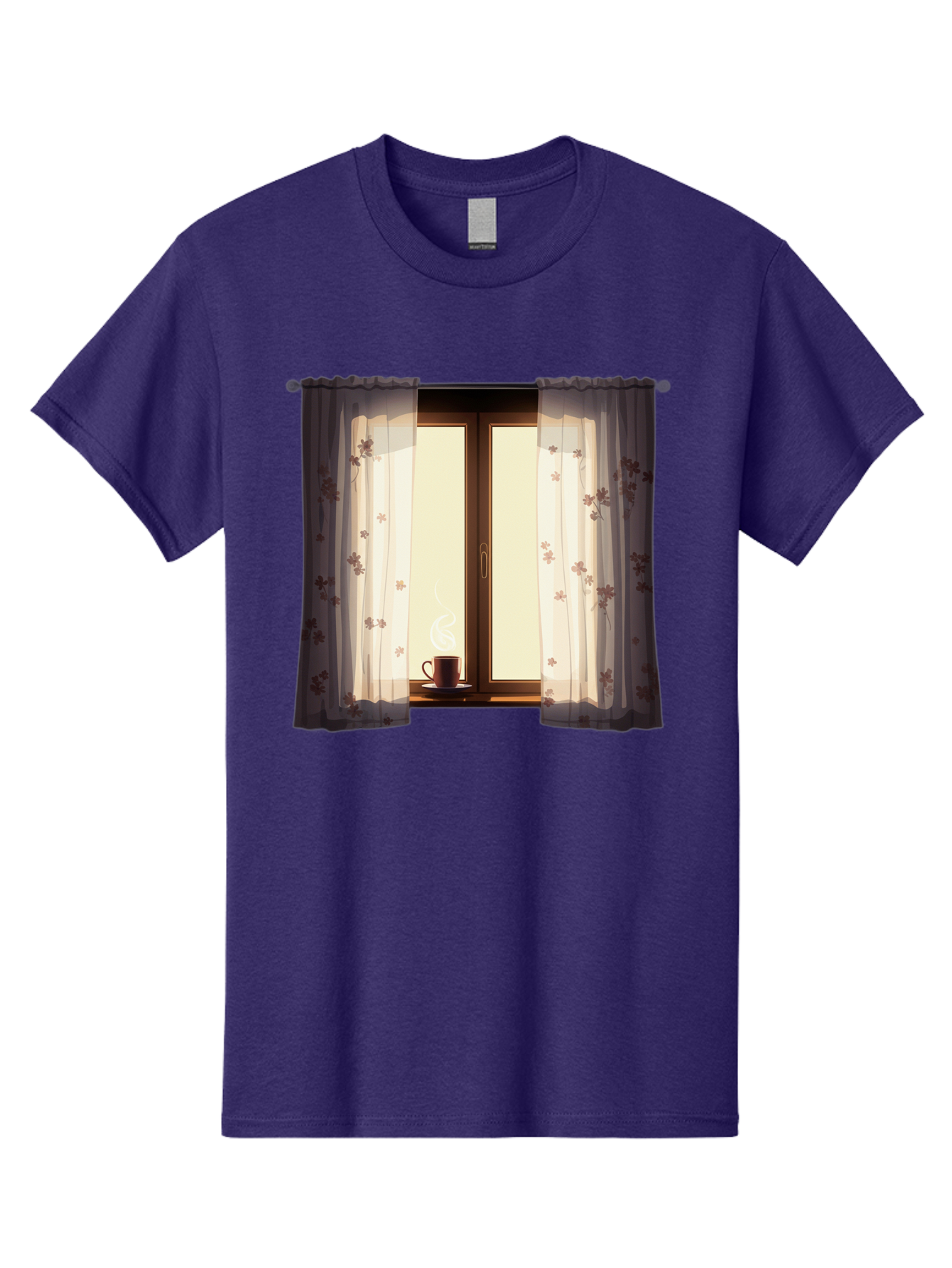 Curtains-Coffee-Cup Men'S Graphic Tee, 100% Cotton, Comfortable Casual Summer Wear, Machine Washable, Vintage Camera, Old Camera, Antique Camera, Black Camera, Classic Photography, Photography Equipment, Nostalgic Device, Film Camera, Bae999