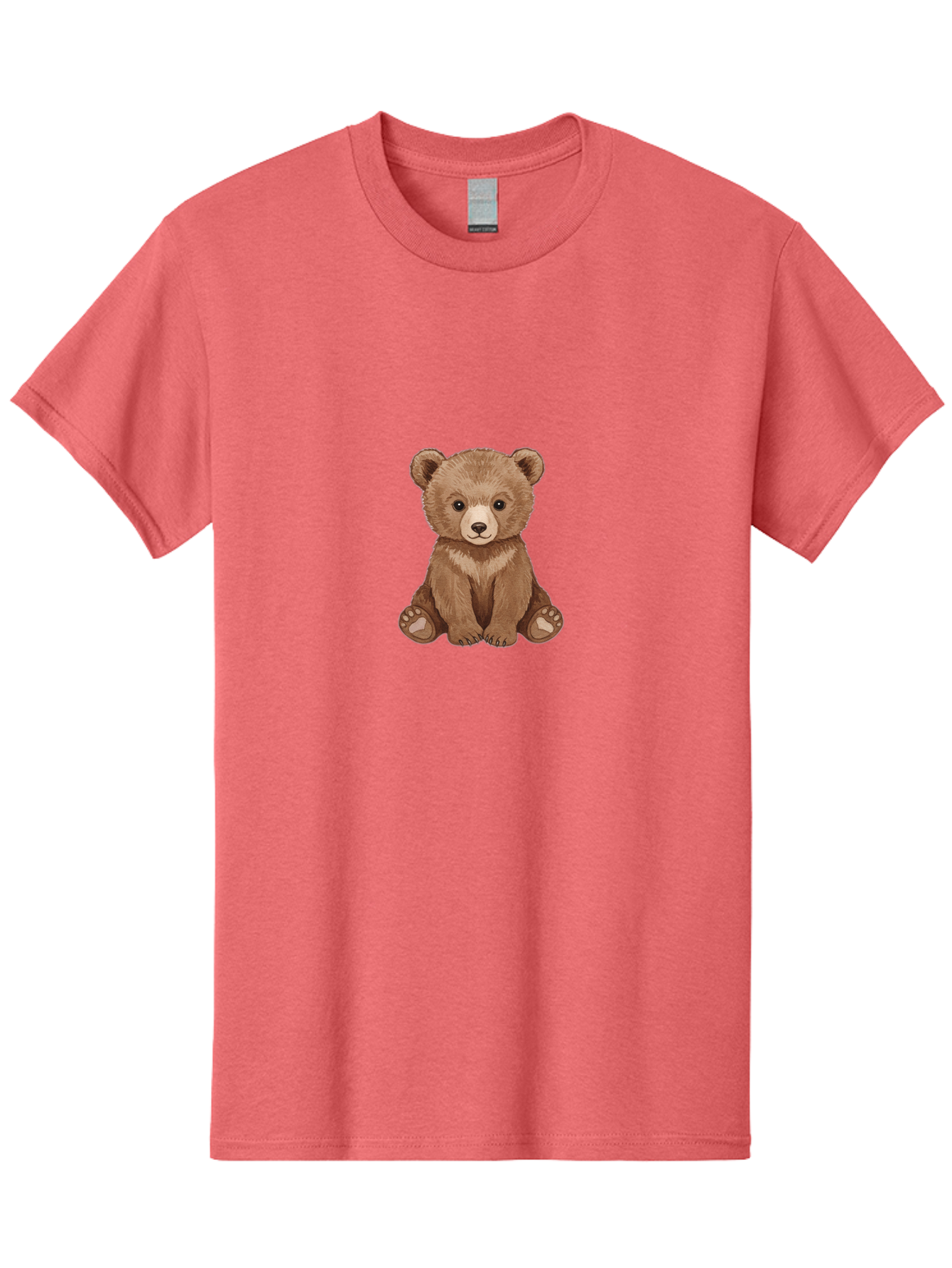 Cute-Brown-Bear Men'S Graphic Tee, 100% Cotton, Comfortable Casual Summer Wear, Machine Washable, Vintage Camera, Old Camera, Antique Camera, Black Camera, Classic Photography, Photography Equipment, Nostalgic Device, Film Camera, Camera Art Baf000