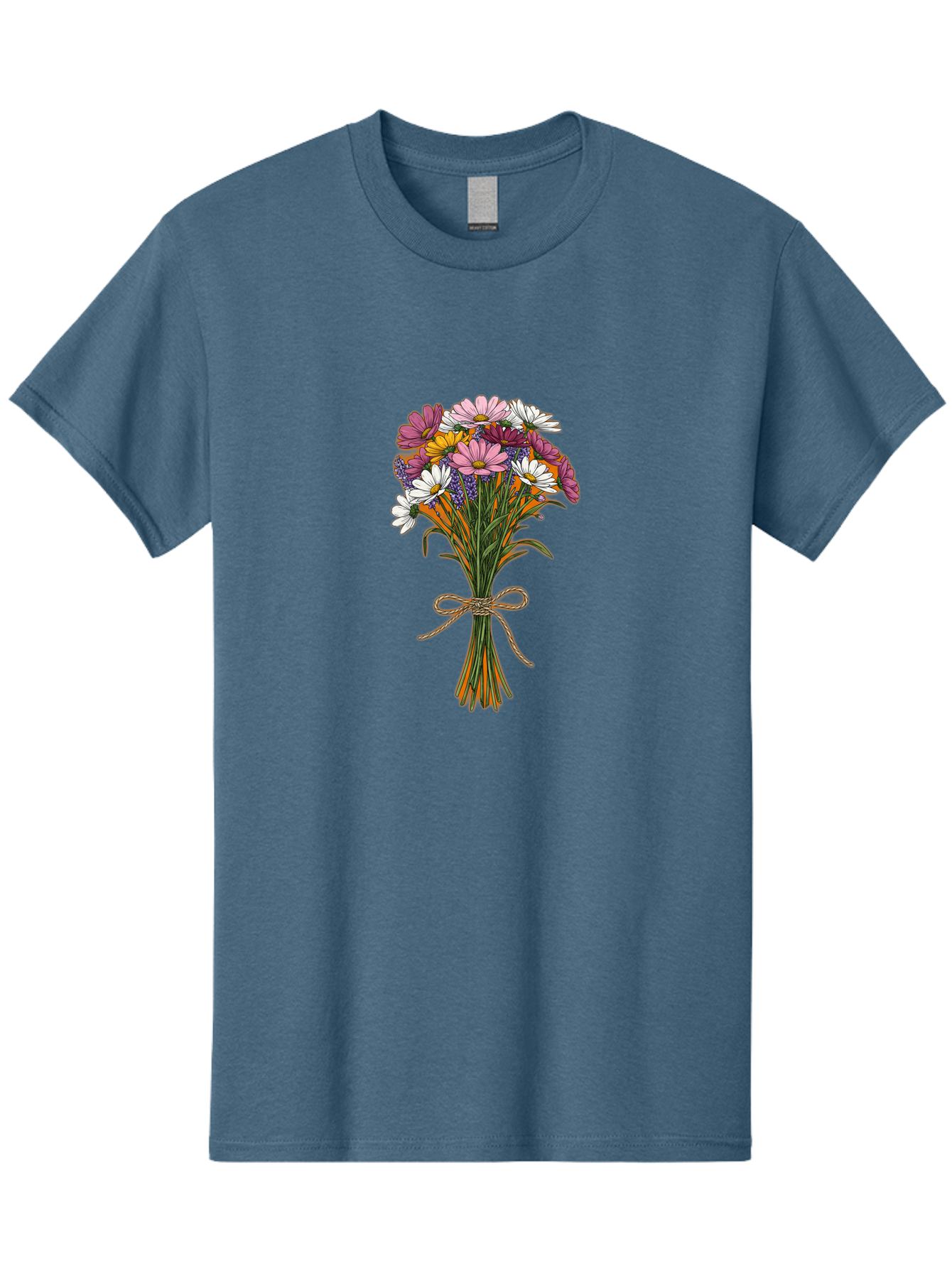 Daisy-Bouquet Men'S Graphic Tee, 100% Cotton, Comfortable Casual Summer Wear, Machine Washable, Vintage Camera, Old Camera, Antique Camera, Black Camera, Classic Photography, Photography Equipment, Nostalgic Device, Film Camera, Camera Art Baf014