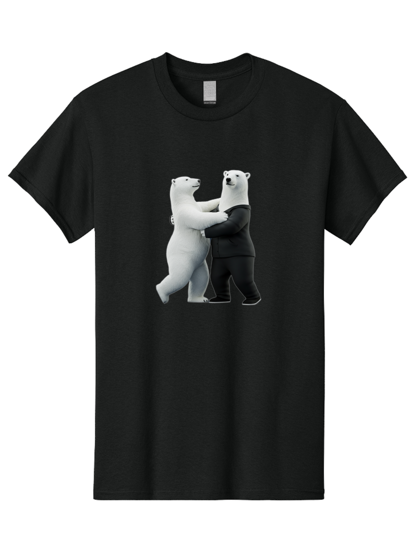 Dancing-Polar-Bears-1 Men'S Graphic Tee, 100% Cotton, Comfortable Casual Summer Wear, Machine Washable, Vintage Camera, Old Camera, Antique Camera, Black Camera, Classic Photography, Photography Equipment, Nostalgic Device, Film Camera, Baf018