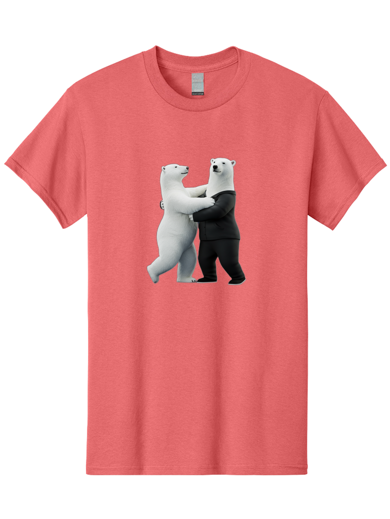 Dancing-Polar-Bears-1 Men'S Graphic Tee, 100% Cotton, Comfortable Casual Summer Wear, Machine Washable, Vintage Camera, Old Camera, Antique Camera, Black Camera, Classic Photography, Photography Equipment, Nostalgic Device, Film Camera, Baf018