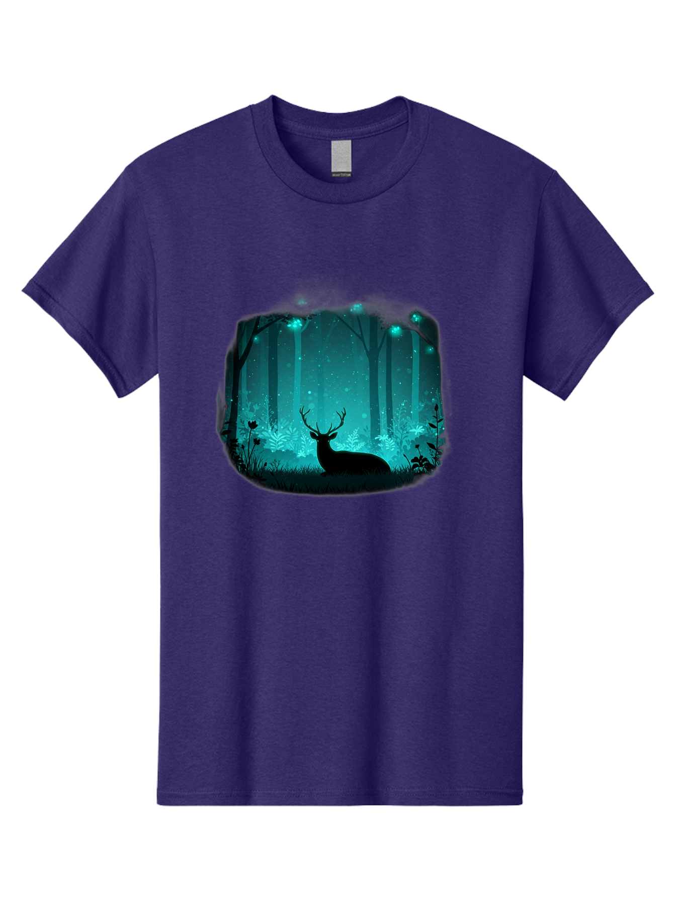 Deer-In-Forest Men'S Graphic Tee, 100% Cotton, Comfortable Casual Summer Wear, Machine Washable, Vintage Camera, Old Camera, Antique Camera, Black Camera, Classic Photography, Photography Equipment, Nostalgic Device, Film Camera, Camera Art Baf026