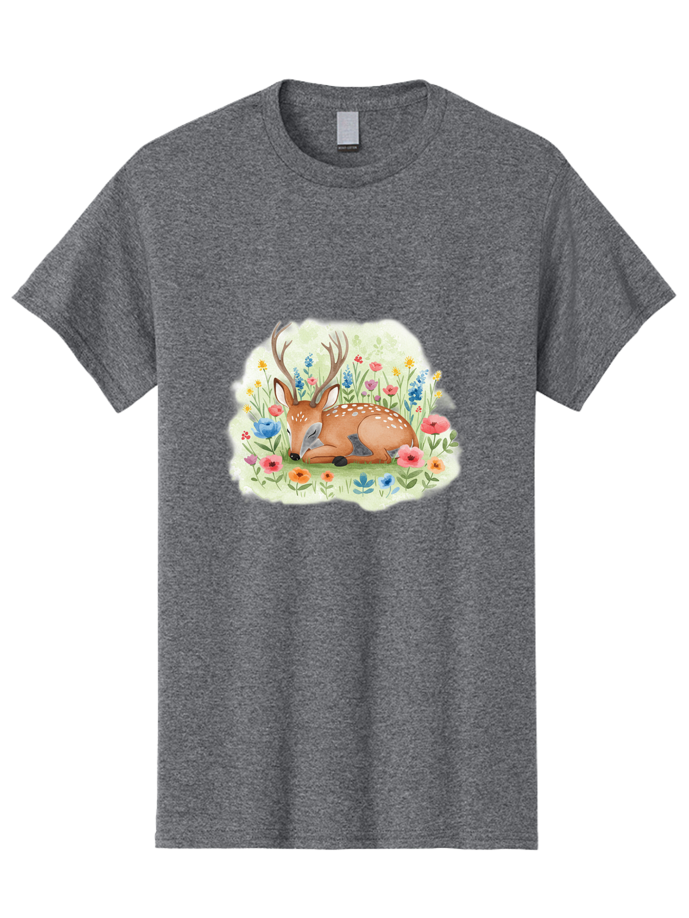 Deer-In-Wildflowers Men'S Graphic Tee, 100% Cotton, Comfortable Casual Summer Wear, Machine Washable, Vintage Camera, Old Camera, Antique Camera, Black Camera, Classic Photography, Photography Equipment, Nostalgic Device, Film Camera, Baf027