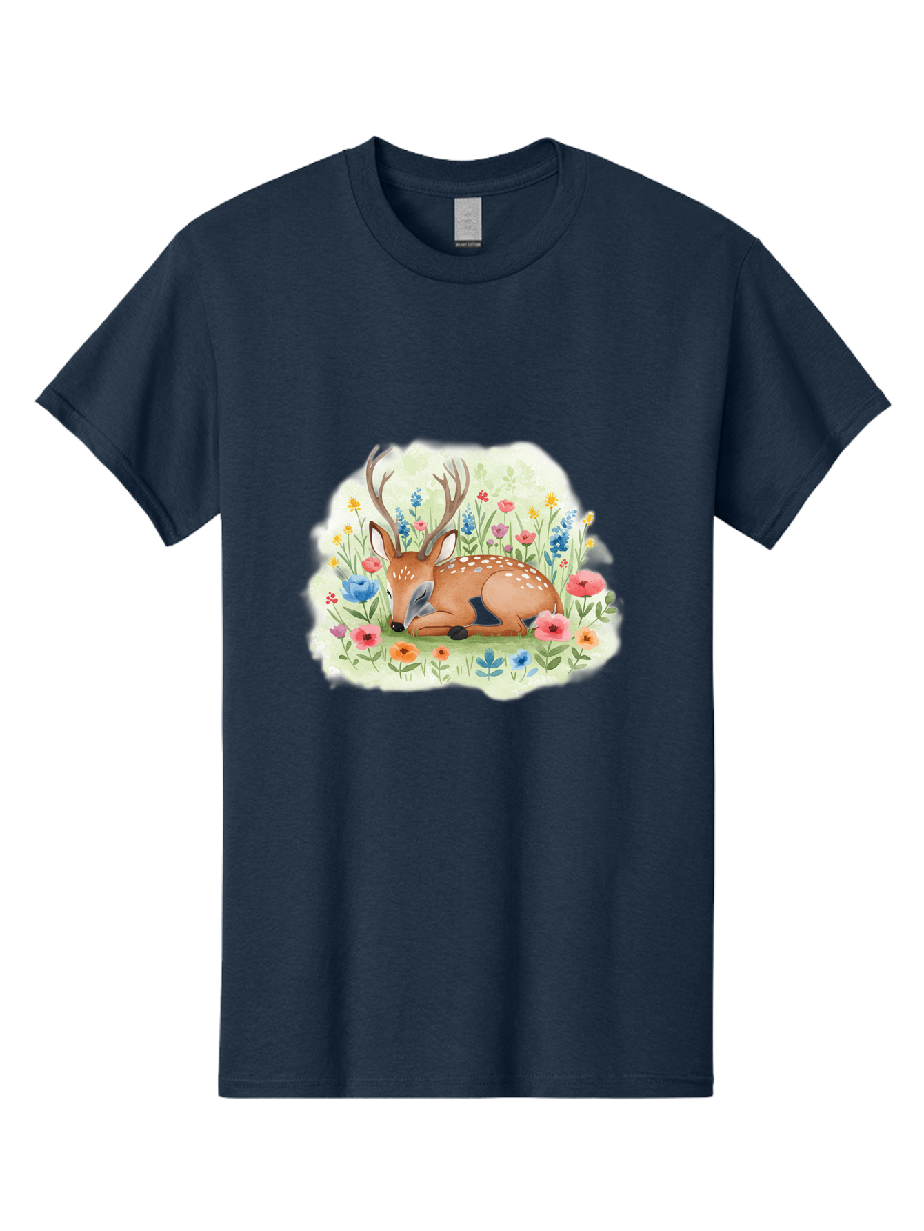 Deer-In-Wildflowers Men'S Graphic Tee, 100% Cotton, Comfortable Casual Summer Wear, Machine Washable, Vintage Camera, Old Camera, Antique Camera, Black Camera, Classic Photography, Photography Equipment, Nostalgic Device, Film Camera, Baf027