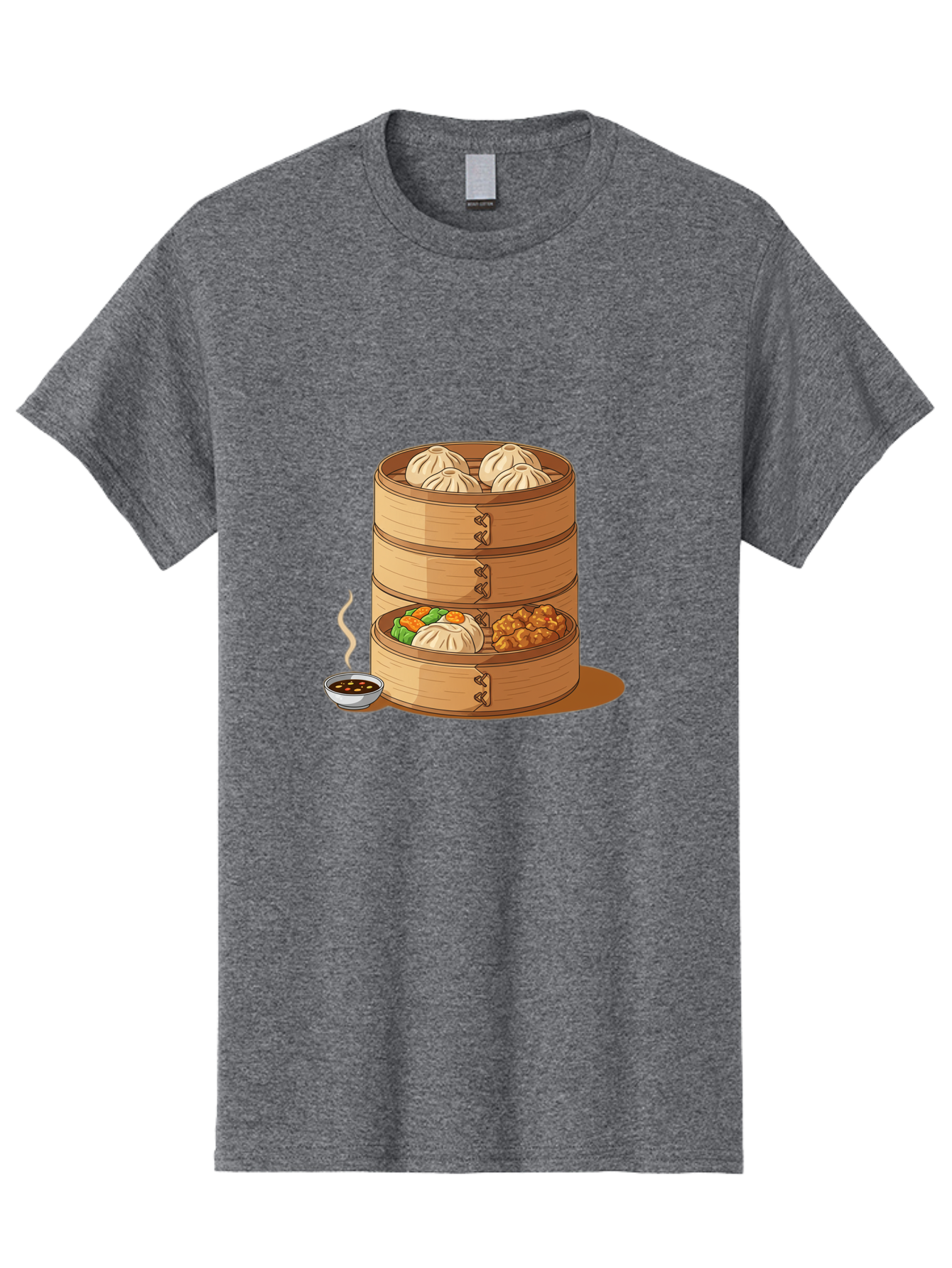 Dim-Sum-Steamer Men'S Graphic Tee, 100% Cotton, Comfortable Casual Summer Wear, Machine Washable, Vintage Camera, Old Camera, Antique Camera, Black Camera, Classic Photography, Photography Equipment, Nostalgic Device, Film Camera, Camera Art Baf033