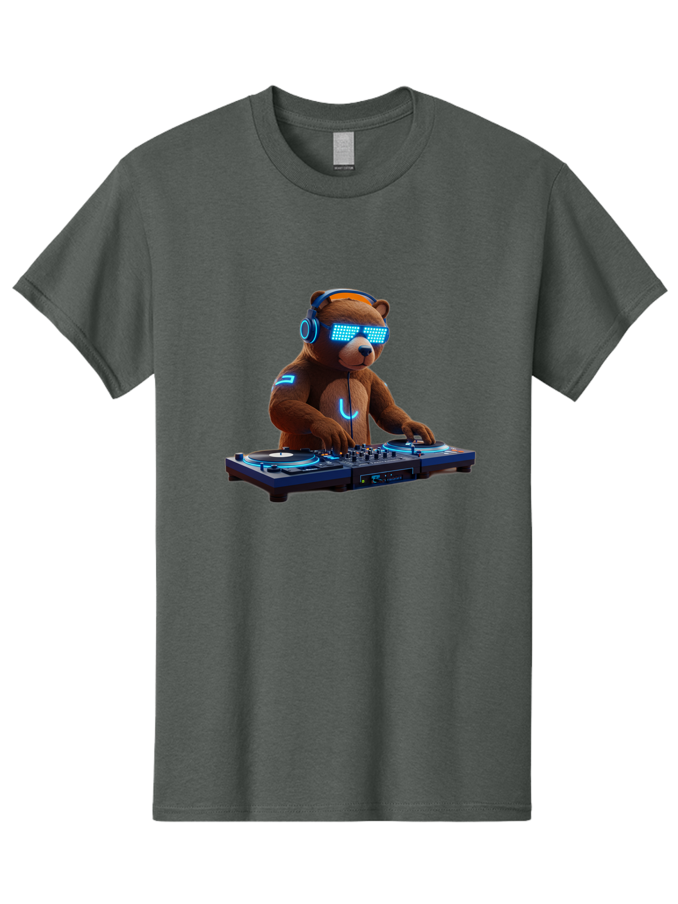 Dj-Bear-1 Men'S Graphic Tee, 100% Cotton, Comfortable Casual Summer Wear, Machine Washable, Vintage Camera, Old Camera, Antique Camera, Black Camera, Classic Photography, Photography Equipment, Nostalgic Device, Film Camera, Camera Art Baf036