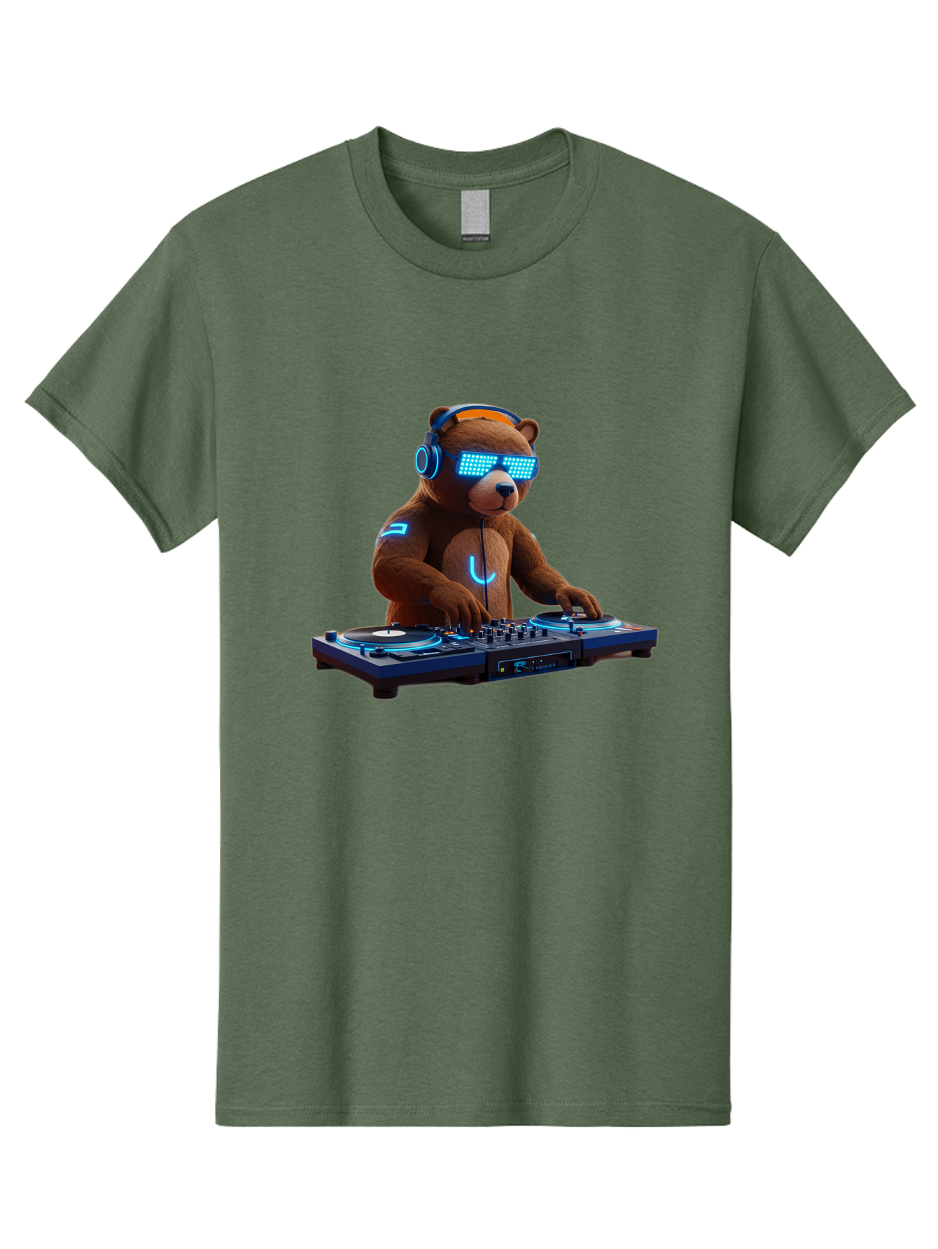 Dj-Bear-1 Men'S Graphic Tee, 100% Cotton, Comfortable Casual Summer Wear, Machine Washable, Vintage Camera, Old Camera, Antique Camera, Black Camera, Classic Photography, Photography Equipment, Nostalgic Device, Film Camera, Camera Art Baf036