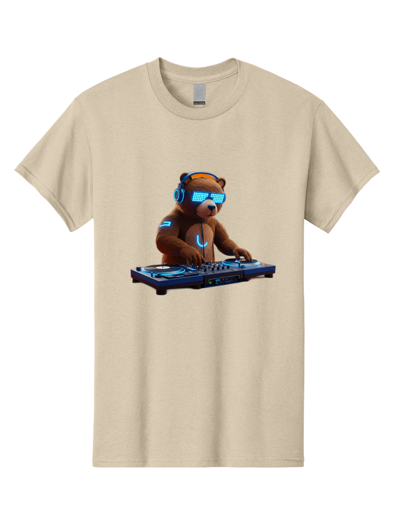 Dj-Bear-1 Men'S Graphic Tee, 100% Cotton, Comfortable Casual Summer Wear, Machine Washable, Vintage Camera, Old Camera, Antique Camera, Black Camera, Classic Photography, Photography Equipment, Nostalgic Device, Film Camera, Camera Art Baf036