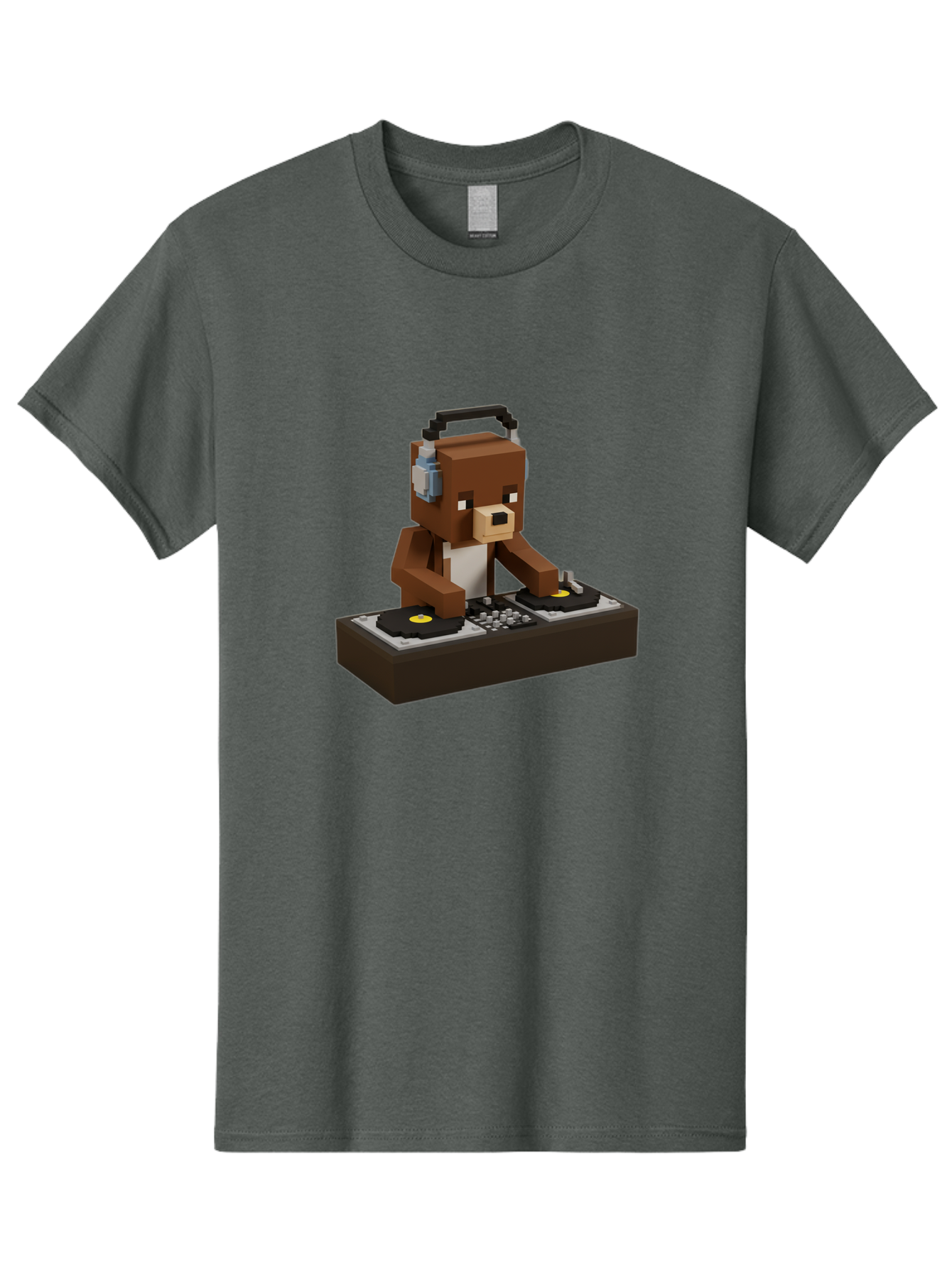 Dj-Bear-5 Men'S Graphic Tee, 100% Cotton, Comfortable Casual Summer Wear, Machine Washable, Vintage Camera, Old Camera, Antique Camera, Black Camera, Classic Photography, Photography Equipment, Nostalgic Device, Film Camera, Camera Art Baf040