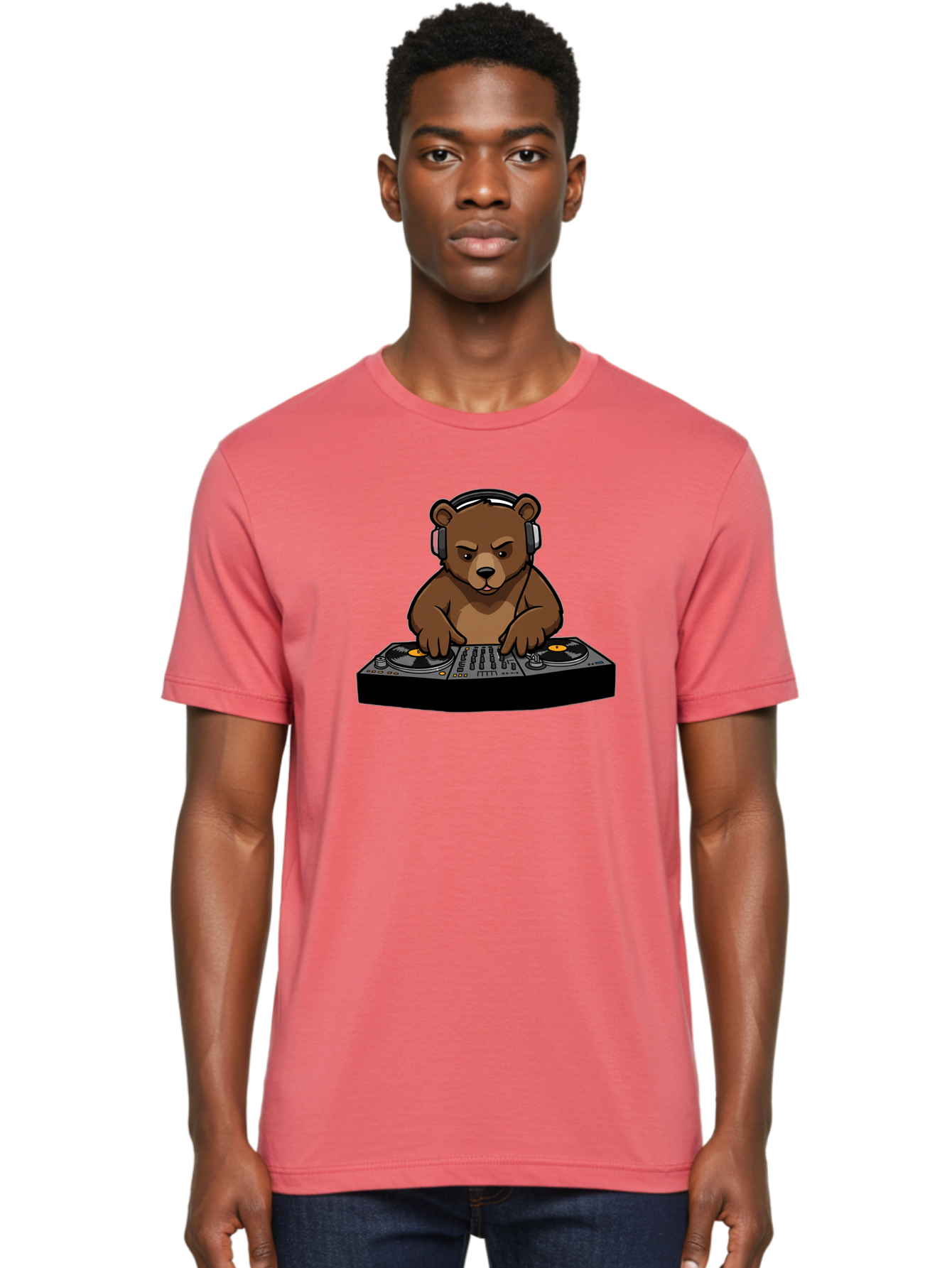 Dj-Bear Men'S Graphic Tee, 100% Cotton, Comfortable Casual Summer Wear, Machine Washable, Vintage Camera, Old Camera, Antique Camera, Black Camera, Classic Photography, Photography Equipment, Nostalgic Device, Film Camera, Camera Art Baf043