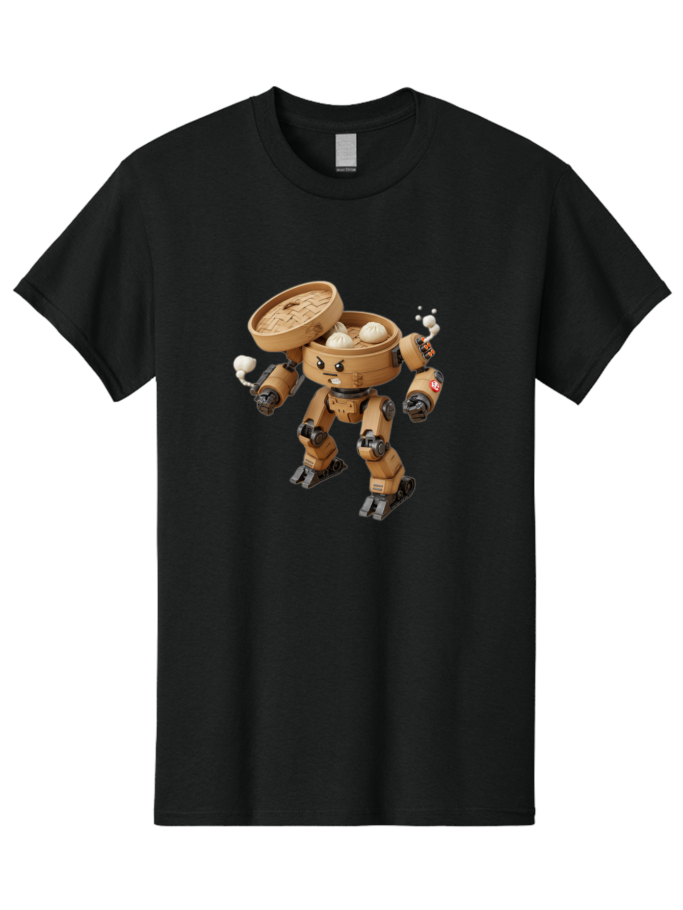Dumpling-Robot Men'S Graphic Tee, 100% Cotton, Comfortable Casual Summer Wear, Machine Washable, Vintage Camera, Old Camera, Antique Camera, Black Camera, Classic Photography, Photography Equipment, Nostalgic Device, Film Camera, Camera Art Baf049
