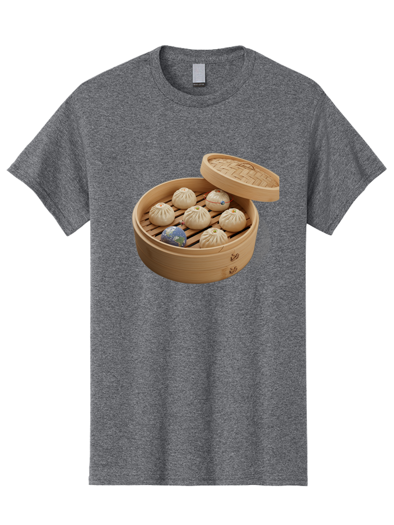 Dumplings-1 Men'S Graphic Tee, 100% Cotton, Comfortable Casual Summer Wear, Machine Washable, Vintage Camera, Old Camera, Antique Camera, Black Camera, Classic Photography, Photography Equipment, Nostalgic Device, Film Camera, Camera Art Baf051