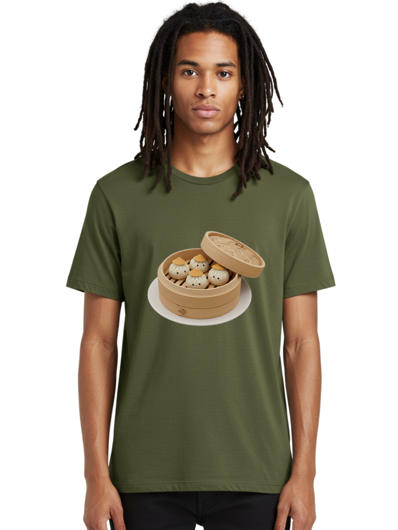 Dumplings-Steamer Men'S Graphic Tee, 100% Cotton, Comfortable Casual Summer Wear, Machine Washable, Vintage Camera, Old Camera, Antique Camera, Black Camera, Classic Photography, Photography Equipment, Nostalgic Device, Film Camera, Camera Art Baf052