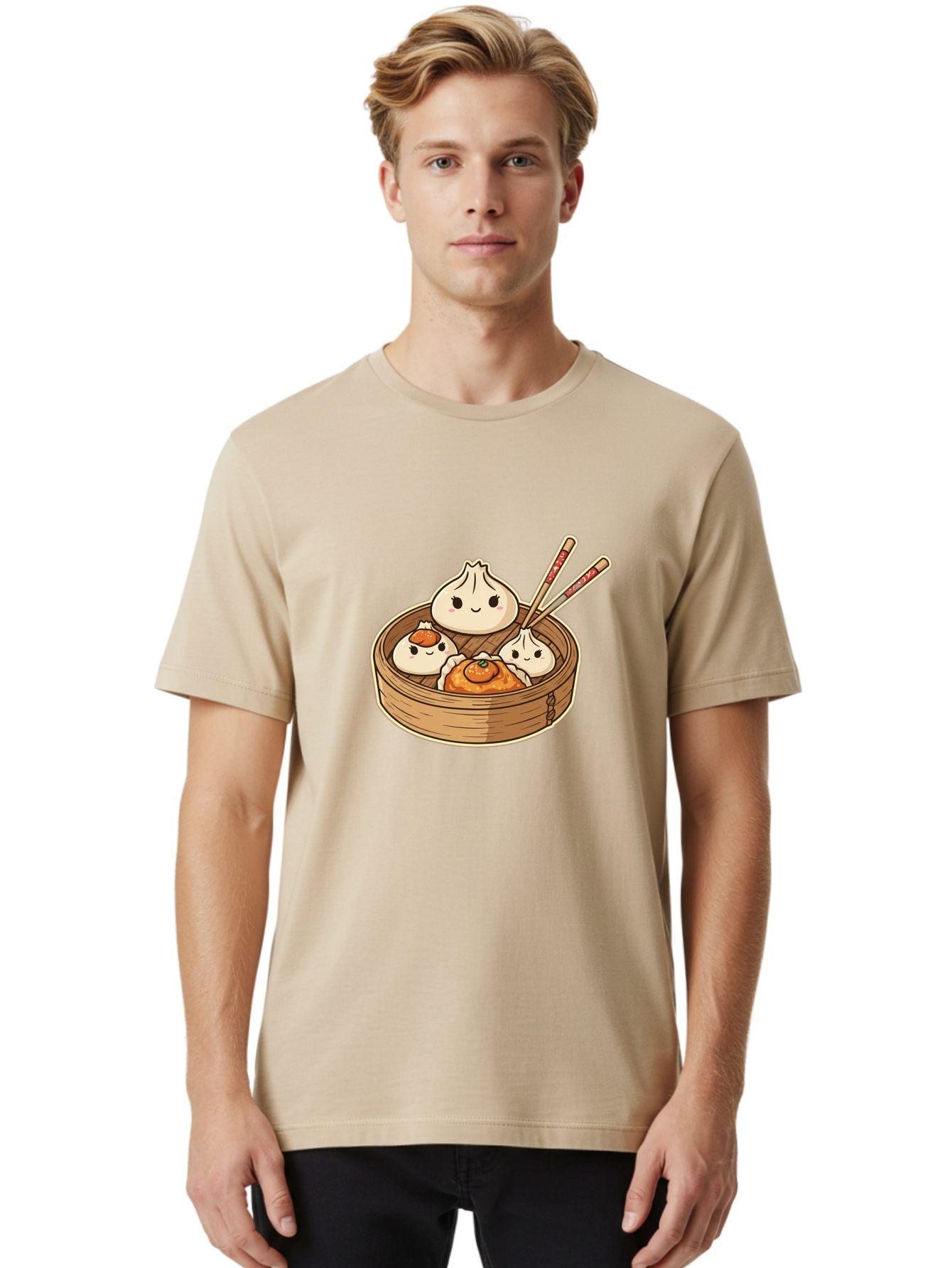 Dumplings Men'S Graphic Tee, 100% Cotton, Comfortable Casual Summer Wear, Machine Washable, Vintage Camera, Old Camera, Antique Camera, Black Camera, Classic Photography, Photography Equipment, Nostalgic Device, Film Camera, Camera Art Baf053