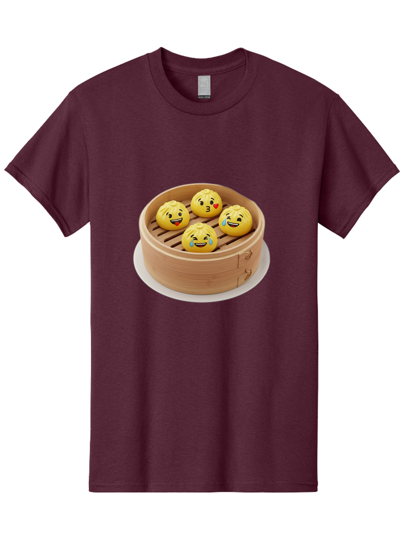 Emoji-Dumplings Men'S Graphic Tee, 100% Cotton, Comfortable Casual Summer Wear, Machine Washable, Vintage Camera, Old Camera, Antique Camera, Black Camera, Classic Photography, Photography Equipment, Nostalgic Device, Film Camera, Camera Art Baf057