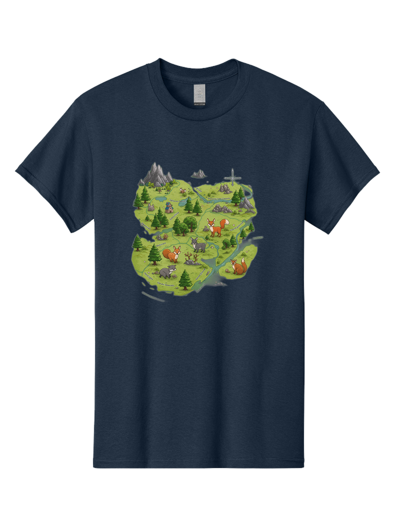 Fantasy-Forest Men'S Graphic Tee, 100% Cotton, Comfortable Casual Summer Wear, Machine Washable, Vintage Camera, Old Camera, Antique Camera, Black Camera, Classic Photography, Photography Equipment, Nostalgic Device, Film Camera, Camera Art Baf058