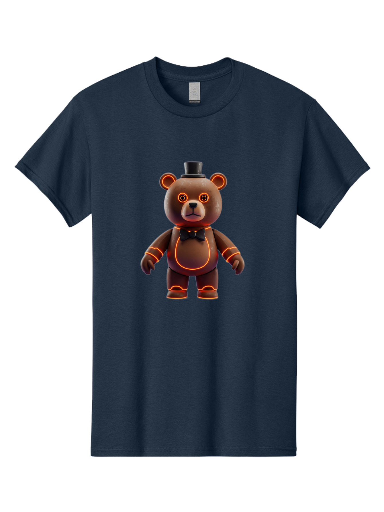 Five-Nights-At-Freddy-S-Bear-1 Men'S Graphic Tee, 100% Cotton, Comfortable Casual Summer Wear, Machine Washable, Vintage Camera, Old Camera, Antique Camera, Black Camera, Classic Photography, Photography Equipment, Nostalgic Device, Baf065