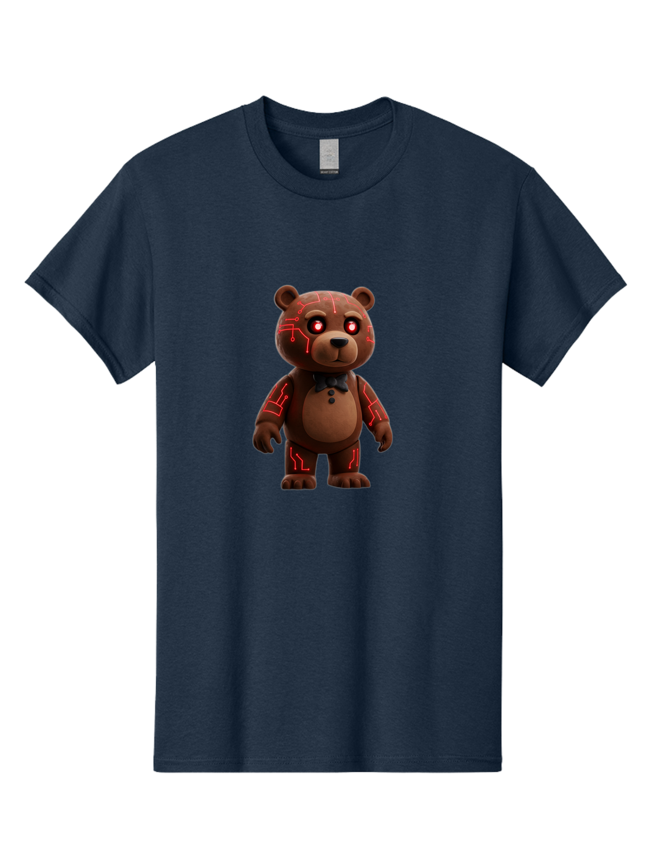 Five-Nights-At-Freddy-S-Teddy-Bear Men'S Graphic Tee, 100% Cotton, Comfortable Casual Summer Wear, Machine Washable, Vintage Camera, Old Camera, Antique Camera, Black Camera, Classic Photography, Photography Equipment, Nostalgic Device, Baf070