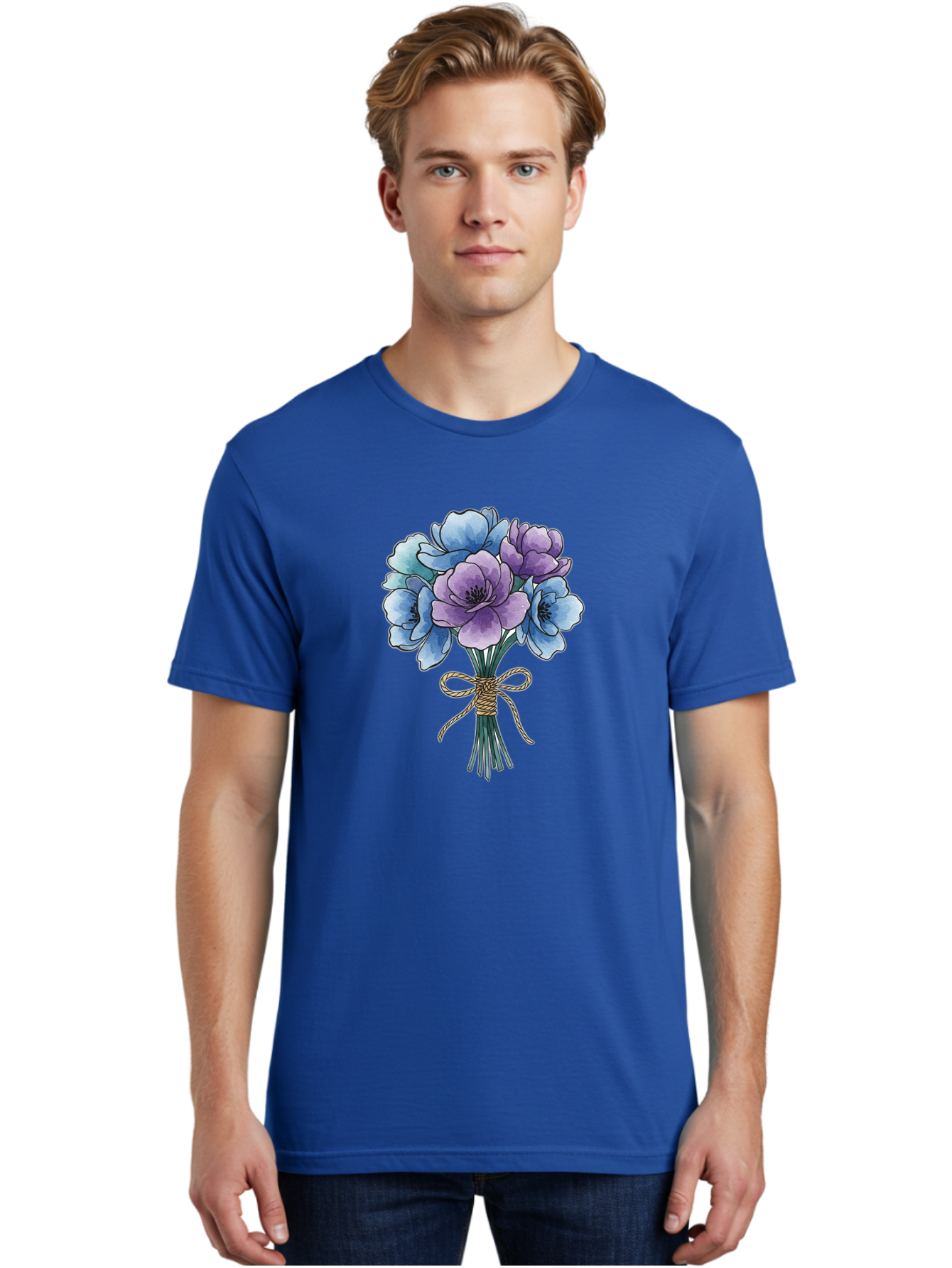 Flower-Bouquet Men'S Graphic Tee, 100% Cotton, Comfortable Casual Summer Wear, Machine Washable, Vintage Camera, Old Camera, Antique Camera, Black Camera, Classic Photography, Photography Equipment, Nostalgic Device, Film Camera, Camera Art Baf089