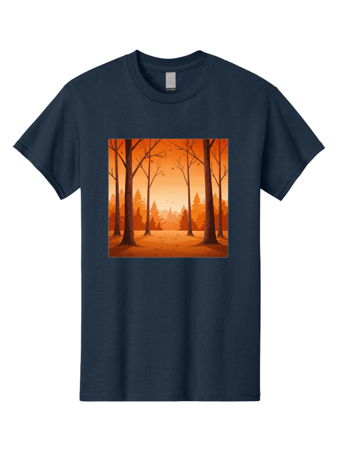 Forest-Landscape Men'S Graphic Tee, 100% Cotton, Comfortable Casual Summer Wear, Machine Washable, Vintage Camera, Old Camera, Antique Camera, Black Camera, Classic Photography, Photography Equipment, Nostalgic Device, Film Camera, Camera Art Baf098