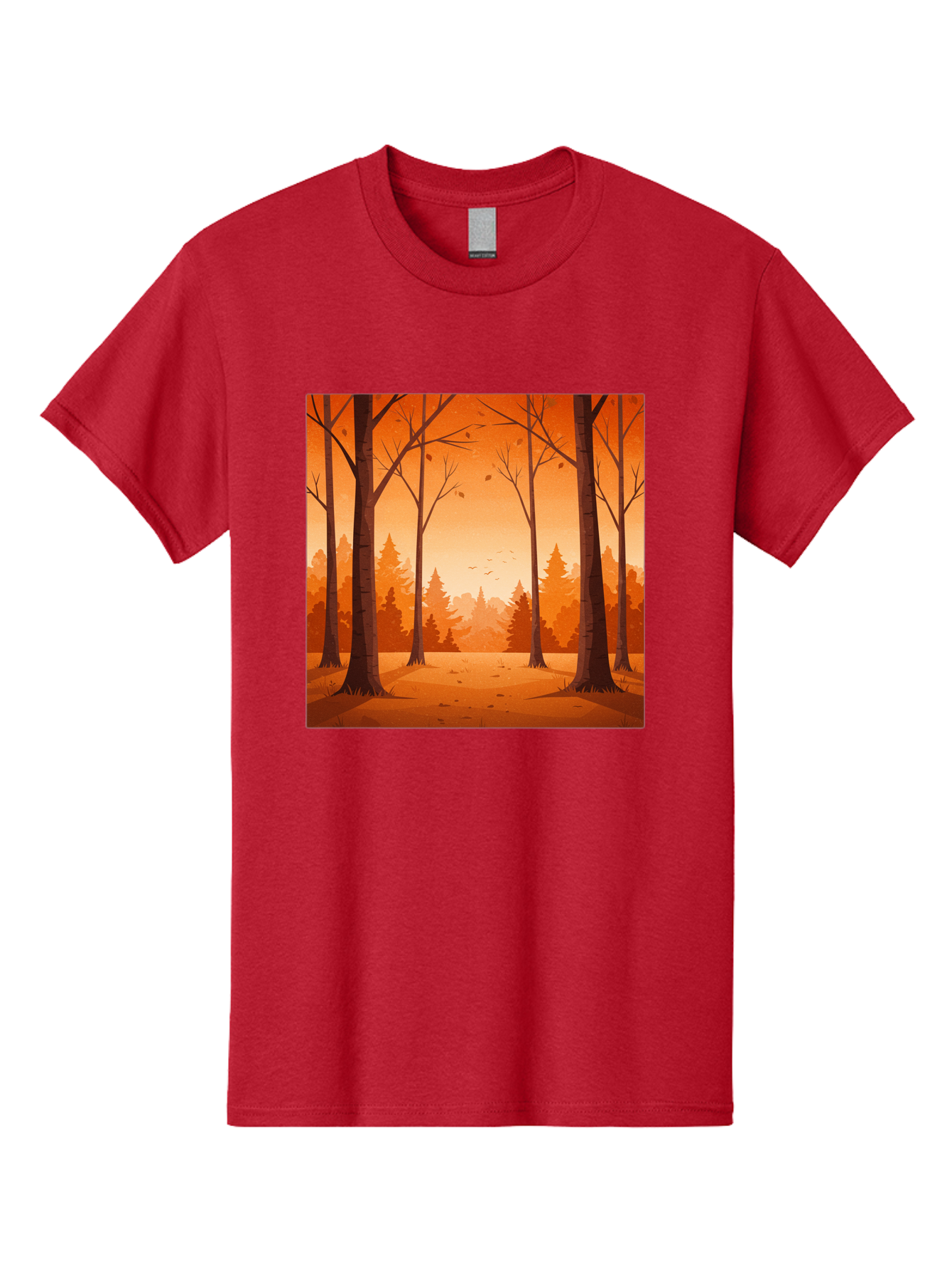 Forest-Landscape Men'S Graphic Tee, 100% Cotton, Comfortable Casual Summer Wear, Machine Washable, Vintage Camera, Old Camera, Antique Camera, Black Camera, Classic Photography, Photography Equipment, Nostalgic Device, Film Camera, Camera Art Baf098