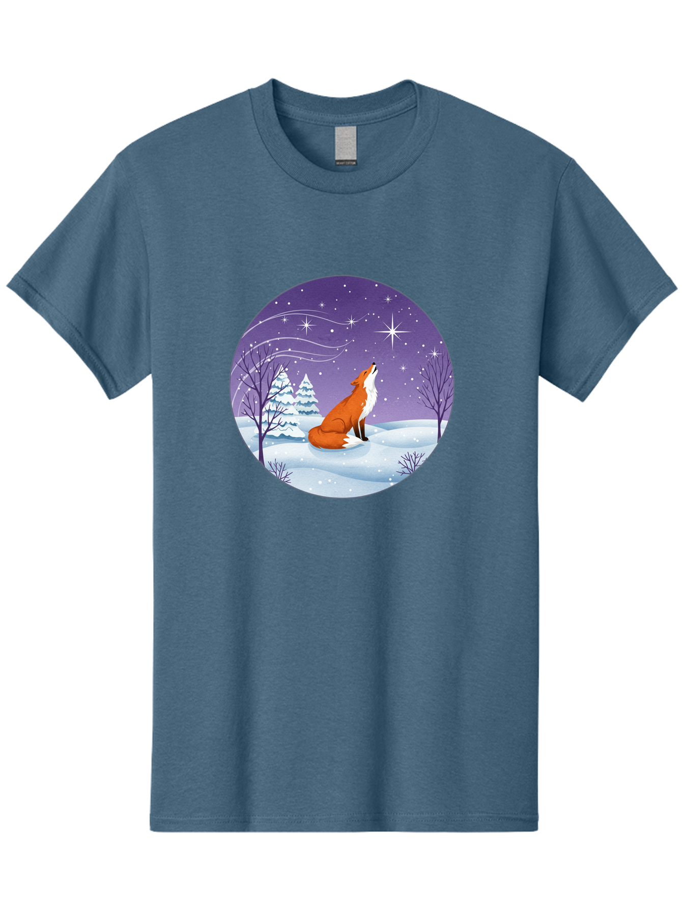 Fox-At-Night Men'S Graphic Tee, 100% Cotton, Comfortable Casual Summer Wear, Machine Washable, Vintage Camera, Old Camera, Antique Camera, Black Camera, Classic Photography, Photography Equipment, Nostalgic Device, Film Camera, Camera Art Baf107