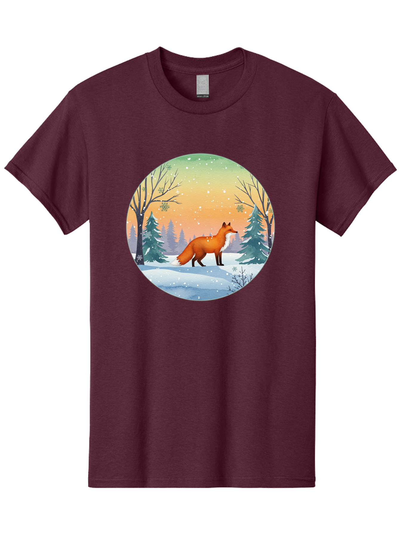 Fox-In-Winter Men'S Graphic Tee, 100% Cotton, Comfortable Casual Summer Wear, Machine Washable, Vintage Camera, Old Camera, Antique Camera, Black Camera, Classic Photography, Photography Equipment, Nostalgic Device, Film Camera, Camera Art Baf112
