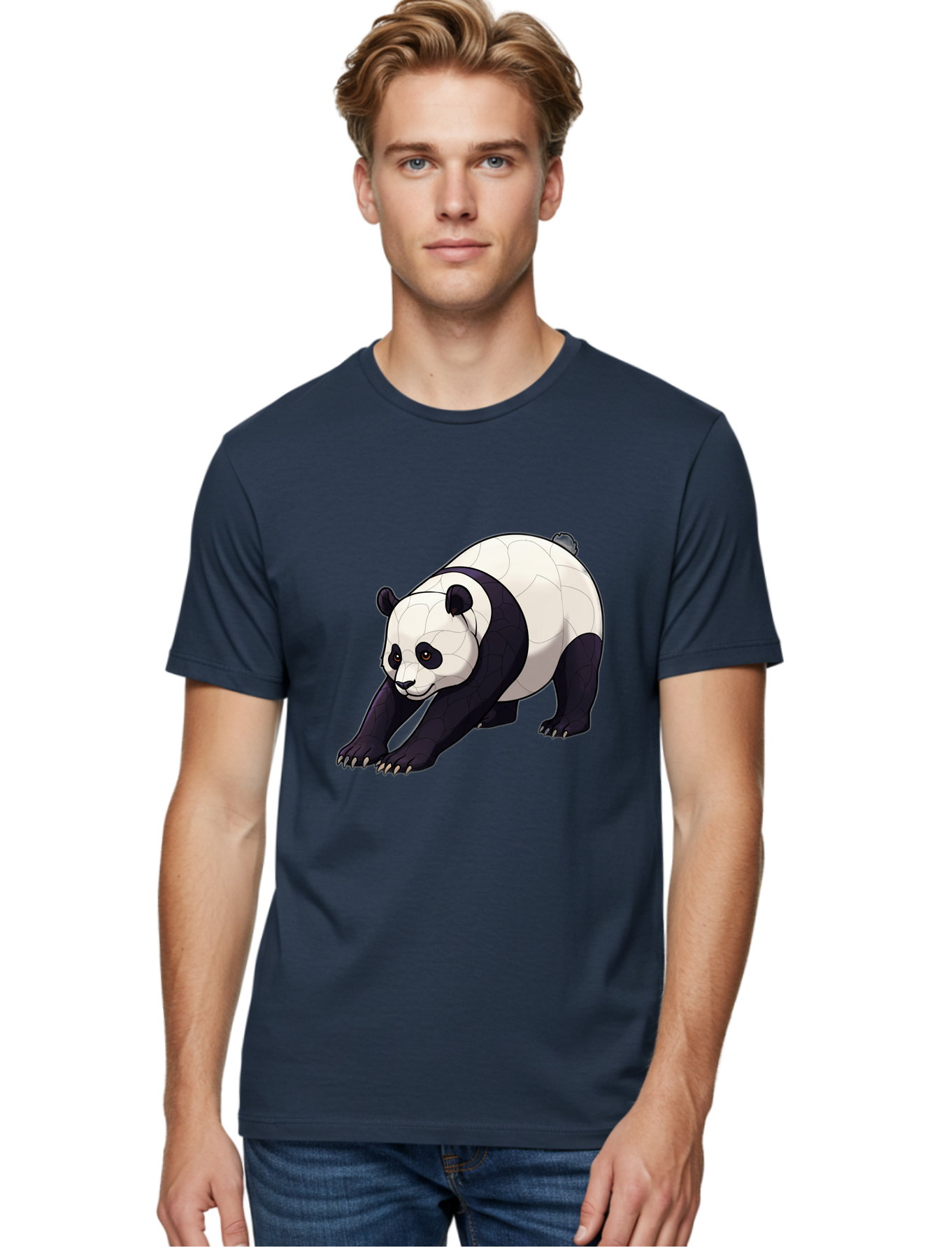 Giant-Panda Men'S Graphic Tee, 100% Cotton, Comfortable Casual Summer Wear, Machine Washable, Vintage Camera, Old Camera, Antique Camera, Black Camera, Classic Photography, Photography Equipment, Nostalgic Device, Film Camera, Camera Art Baf127