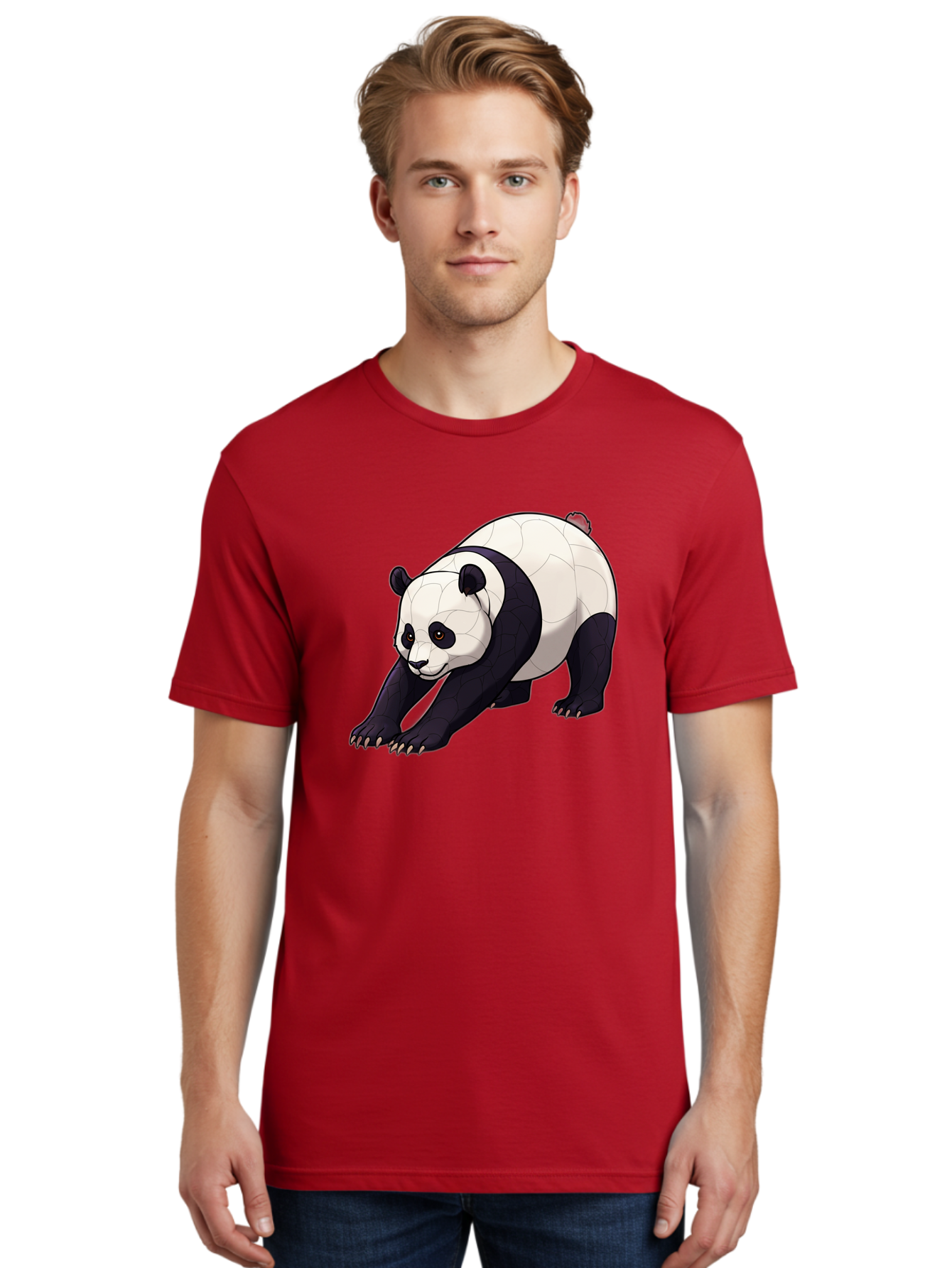 Giant-Panda Men'S Graphic Tee, 100% Cotton, Comfortable Casual Summer Wear, Machine Washable, Vintage Camera, Old Camera, Antique Camera, Black Camera, Classic Photography, Photography Equipment, Nostalgic Device, Film Camera, Camera Art Baf127