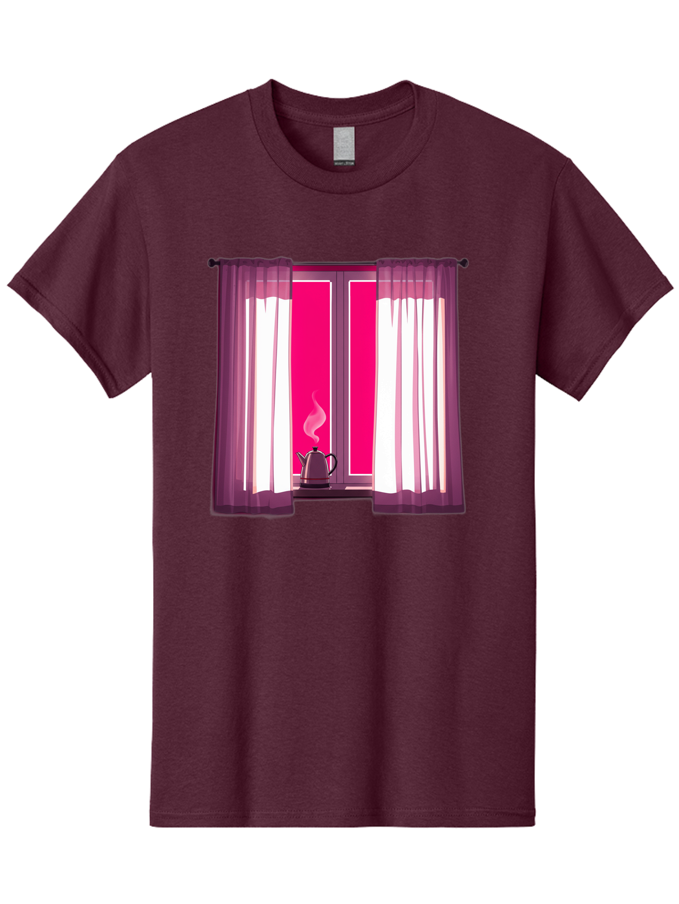 Kettle-On-Windowsill Men'S Graphic Tee, 100% Cotton, Comfortable Casual Summer Wear, Machine Washable, Vintage Camera, Old Camera, Antique Camera, Black Camera, Classic Photography, Photography Equipment, Nostalgic Device, Film Camera, Baf161