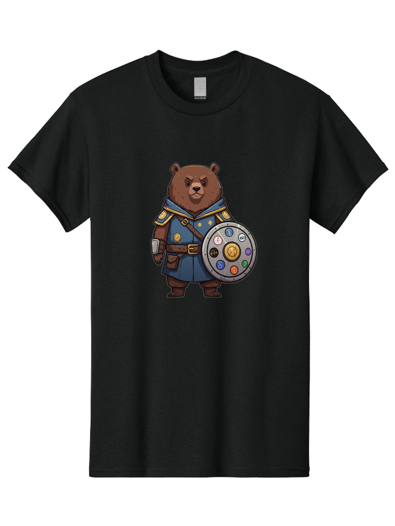 Knights-Bear Men'S Graphic Tee, 100% Cotton, Comfortable Casual Summer Wear, Machine Washable, Vintage Camera, Old Camera, Antique Camera, Black Camera, Classic Photography, Photography Equipment, Nostalgic Device, Film Camera, Camera Art Baf168