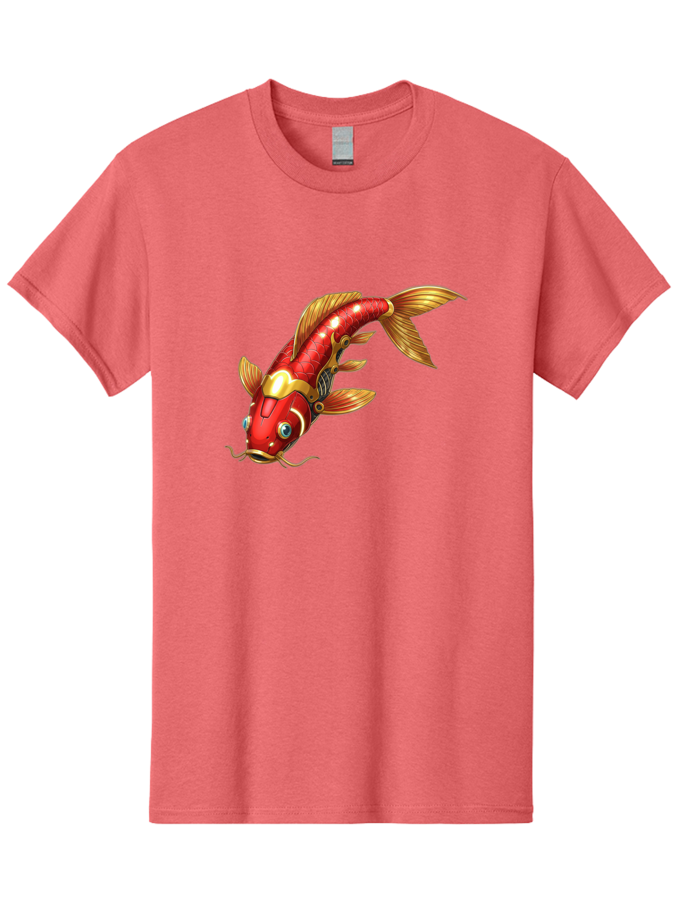 Koi-Fish-1 Men'S Graphic Tee, 100% Cotton, Comfortable Casual Summer Wear, Machine Washable, Vintage Camera, Old Camera, Antique Camera, Black Camera, Classic Photography, Photography Equipment, Nostalgic Device, Film Camera, Camera Art Baf169