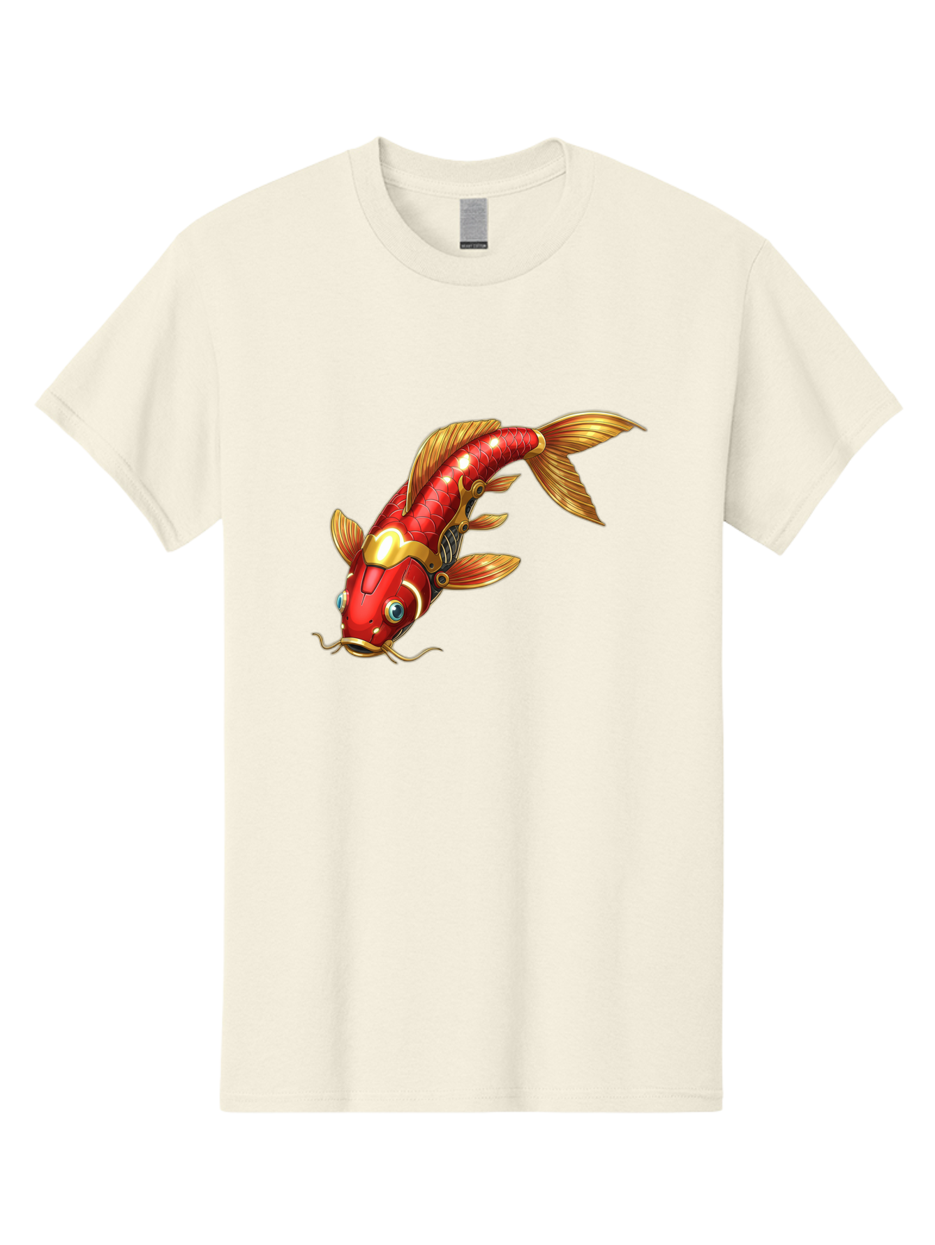 Koi-Fish-1 Men'S Graphic Tee, 100% Cotton, Comfortable Casual Summer Wear, Machine Washable, Vintage Camera, Old Camera, Antique Camera, Black Camera, Classic Photography, Photography Equipment, Nostalgic Device, Film Camera, Camera Art Baf169