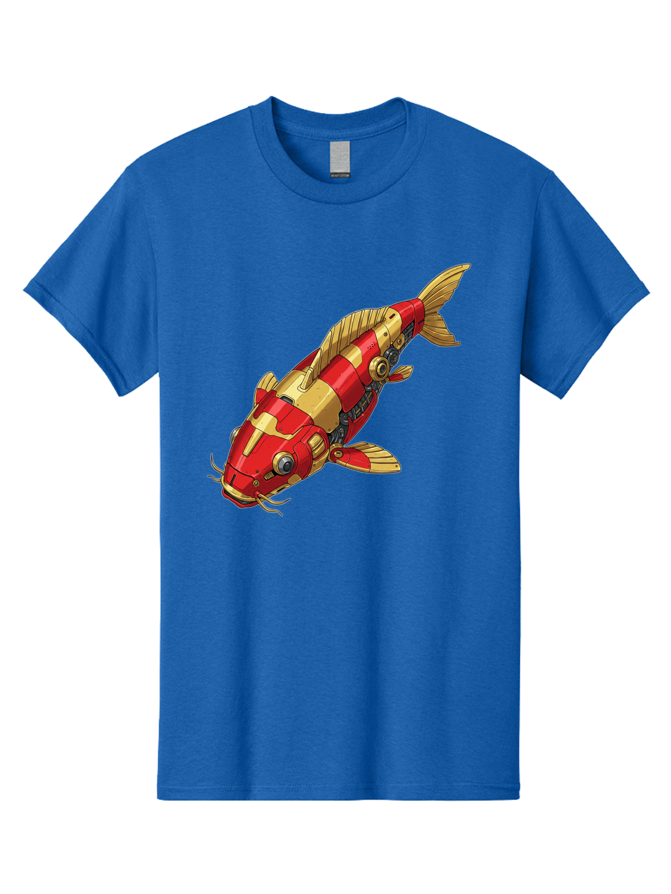 Koi-Fish-Robot Men'S Graphic Tee, 100% Cotton, Comfortable Casual Summer Wear, Machine Washable, Vintage Camera, Old Camera, Antique Camera, Black Camera, Classic Photography, Photography Equipment, Nostalgic Device, Film Camera, Camera Art Baf173
