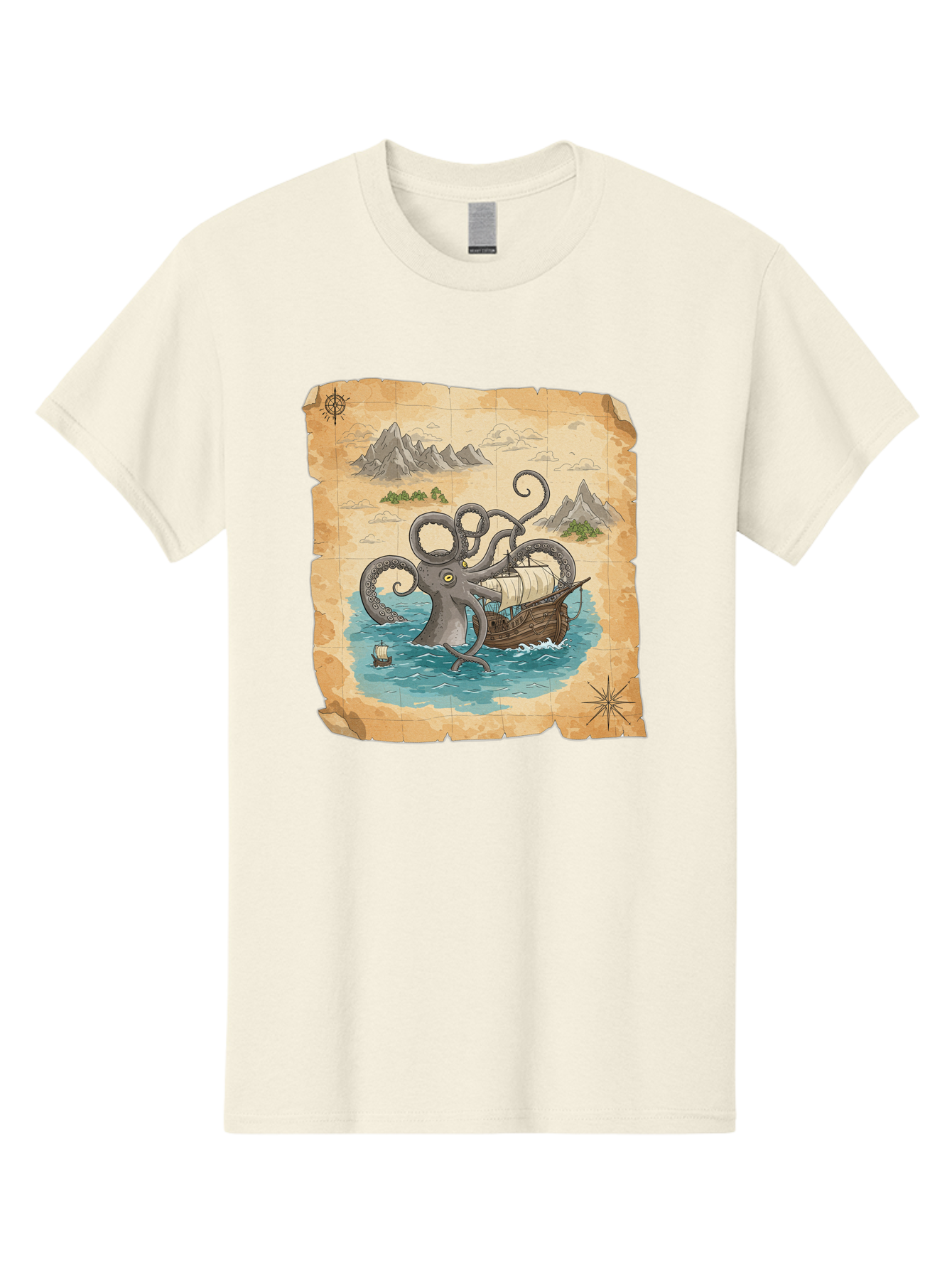 Kraken-Attack Men'S Graphic Tee, 100% Cotton, Comfortable Casual Summer Wear, Machine Washable, Vintage Camera, Old Camera, Antique Camera, Black Camera, Classic Photography, Photography Equipment, Nostalgic Device, Film Camera, Camera Art Baf175