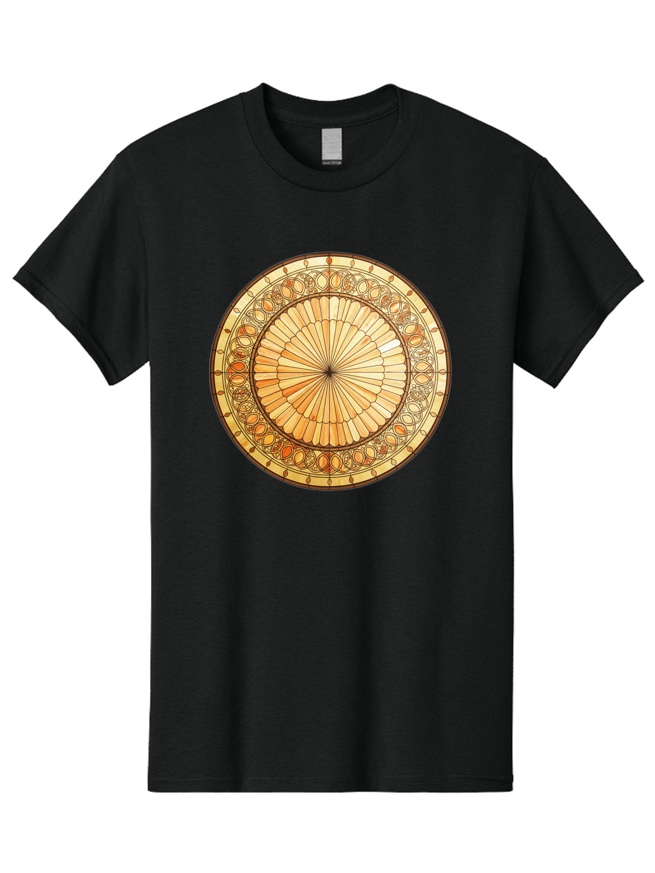 Mandala-Design Men'S Graphic Tee, 100% Cotton, Comfortable Casual Summer Wear, Machine Washable, Vintage Camera, Old Camera, Antique Camera, Black Camera, Classic Photography, Photography Equipment, Nostalgic Device, Film Camera, Camera Art Baf200