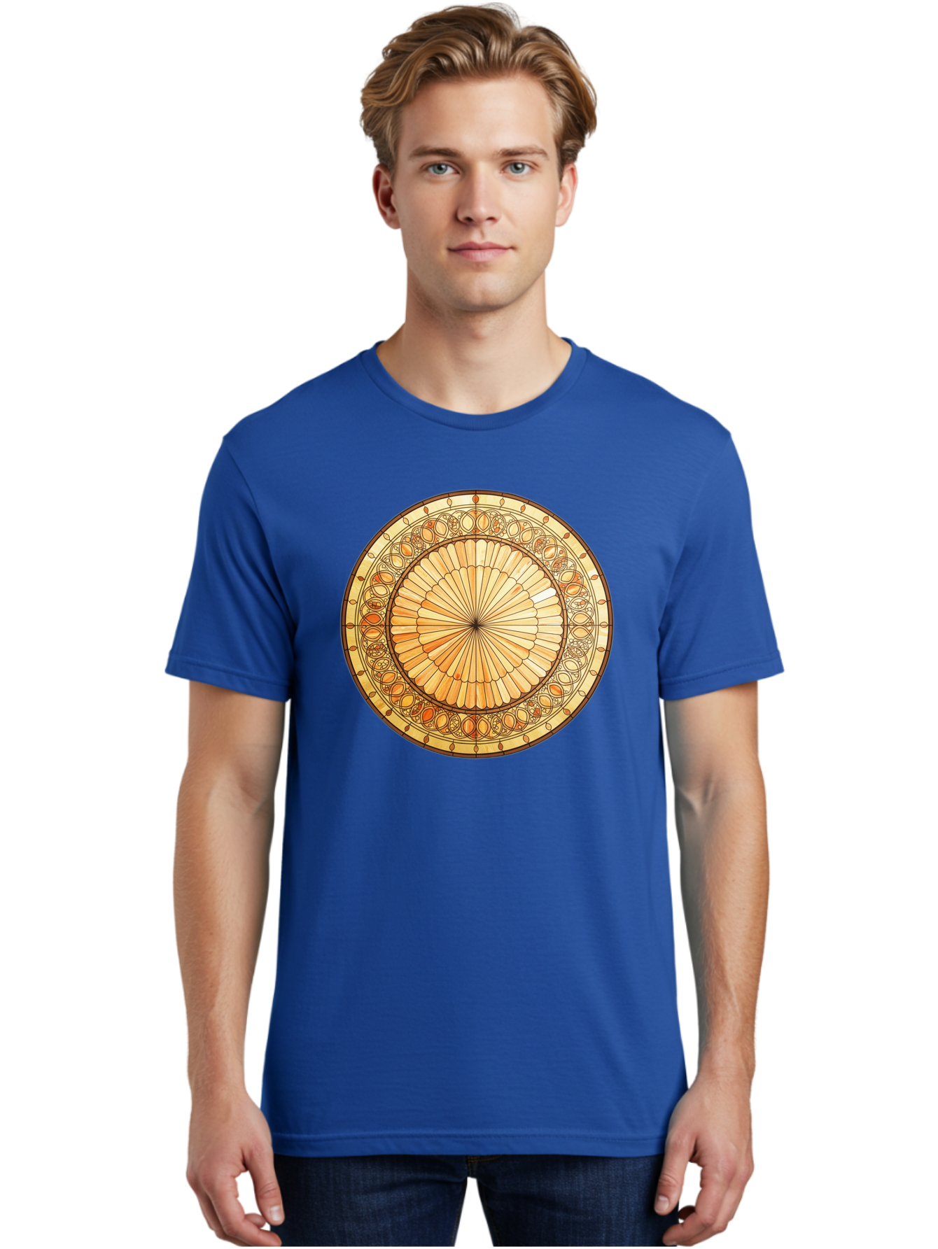 Mandala-Design Men'S Graphic Tee, 100% Cotton, Comfortable Casual Summer Wear, Machine Washable, Vintage Camera, Old Camera, Antique Camera, Black Camera, Classic Photography, Photography Equipment, Nostalgic Device, Film Camera, Camera Art Baf200
