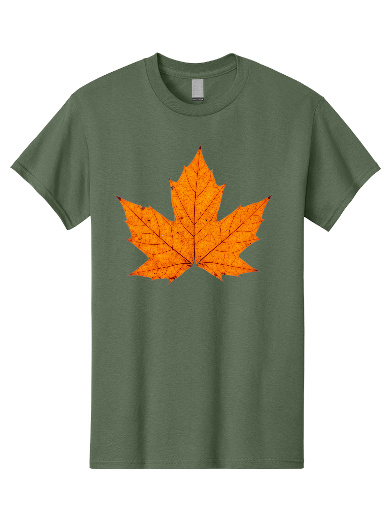 Maple-Leaf-2 Men'S Graphic Tee, 100% Cotton, Comfortable Casual Summer Wear, Machine Washable, Vintage Camera, Old Camera, Antique Camera, Black Camera, Classic Photography, Photography Equipment, Nostalgic Device, Film Camera, Camera Art Baf202