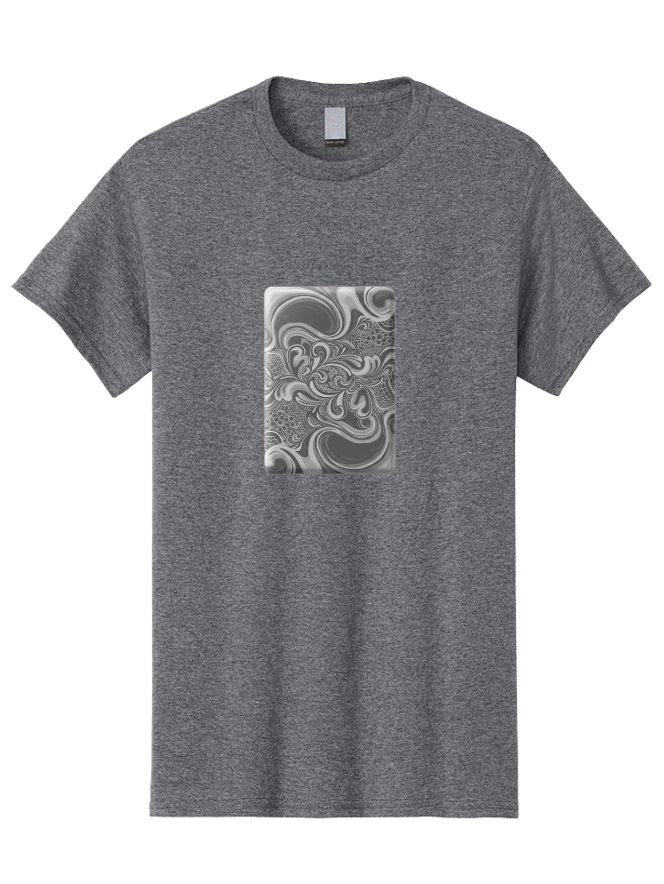 Marbled-Rectangular-Object Men'S Graphic Tee, 100% Cotton, Comfortable Casual Summer Wear, Machine Washable, Vintage Camera, Old Camera, Antique Camera, Black Camera, Classic Photography, Photography Equipment, Nostalgic Device, Film Camera, Baf204
