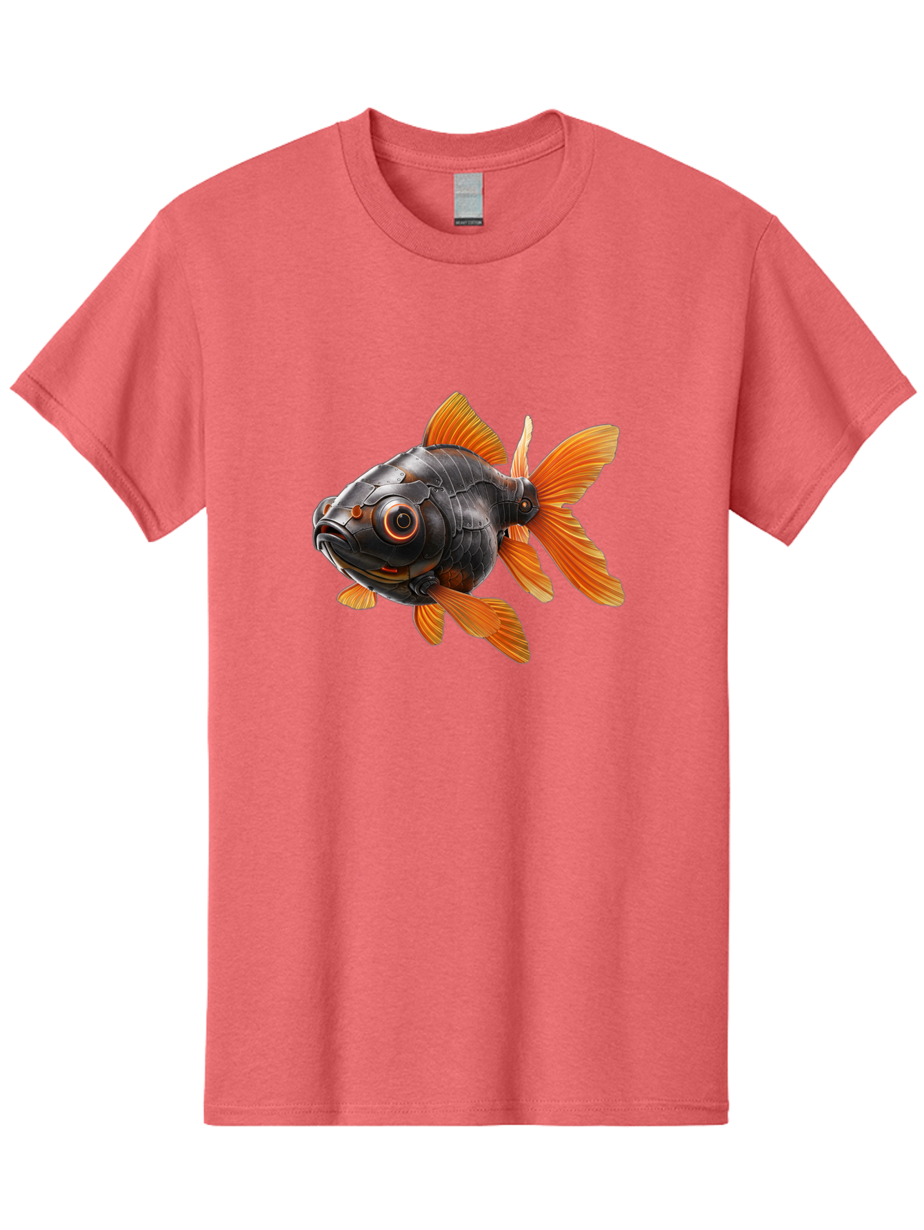 Mechanical-Goldfish Men'S Graphic Tee, 100% Cotton, Comfortable Casual Summer Wear, Machine Washable, Vintage Camera, Old Camera, Antique Camera, Black Camera, Classic Photography, Photography Equipment, Nostalgic Device, Film Camera, Baf206