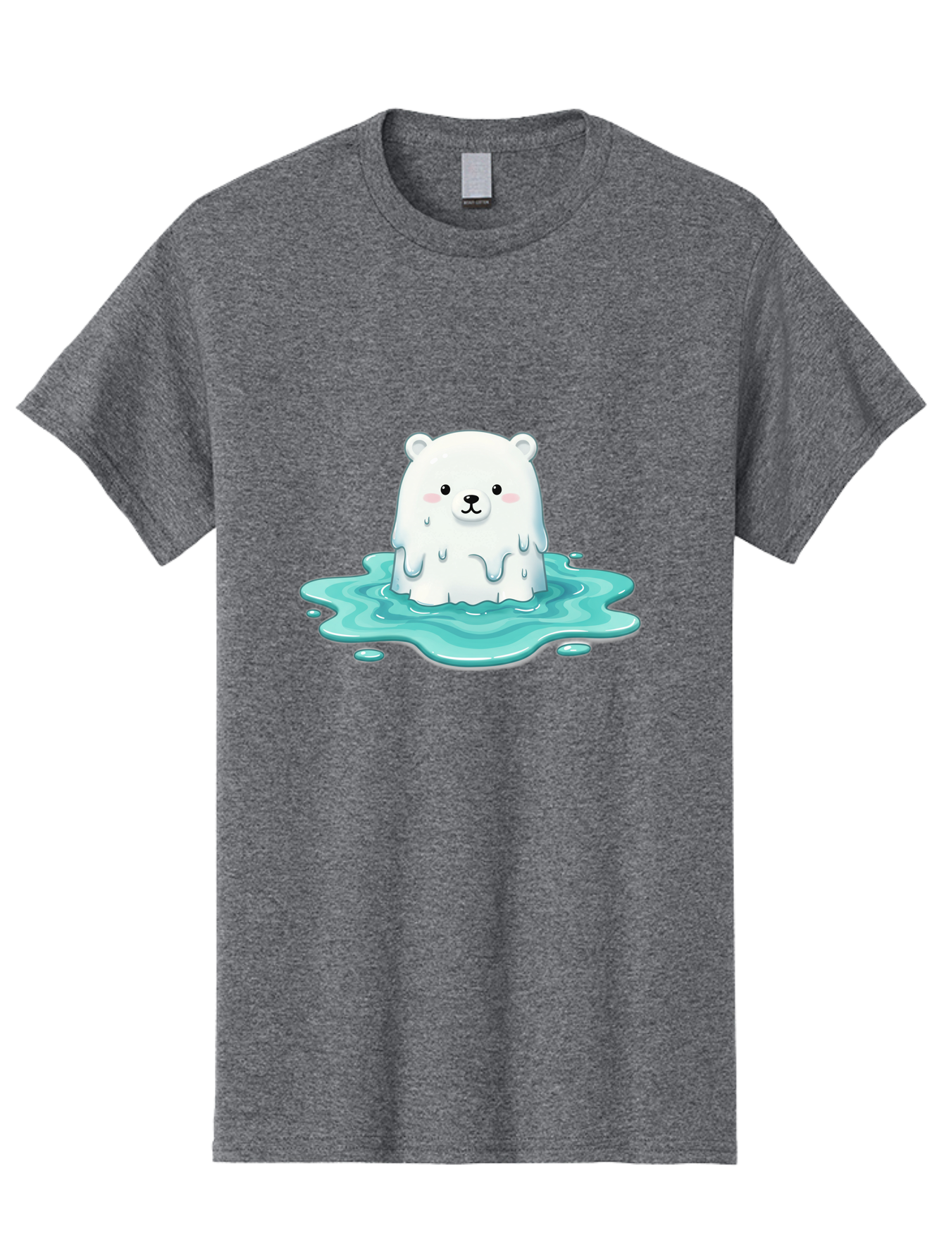 Melting-Polar-Bear Men'S Graphic Tee, 100% Cotton, Comfortable Casual Summer Wear, Machine Washable, Vintage Camera, Old Camera, Antique Camera, Black Camera, Classic Photography, Photography Equipment, Nostalgic Device, Film Camera, Baf211
