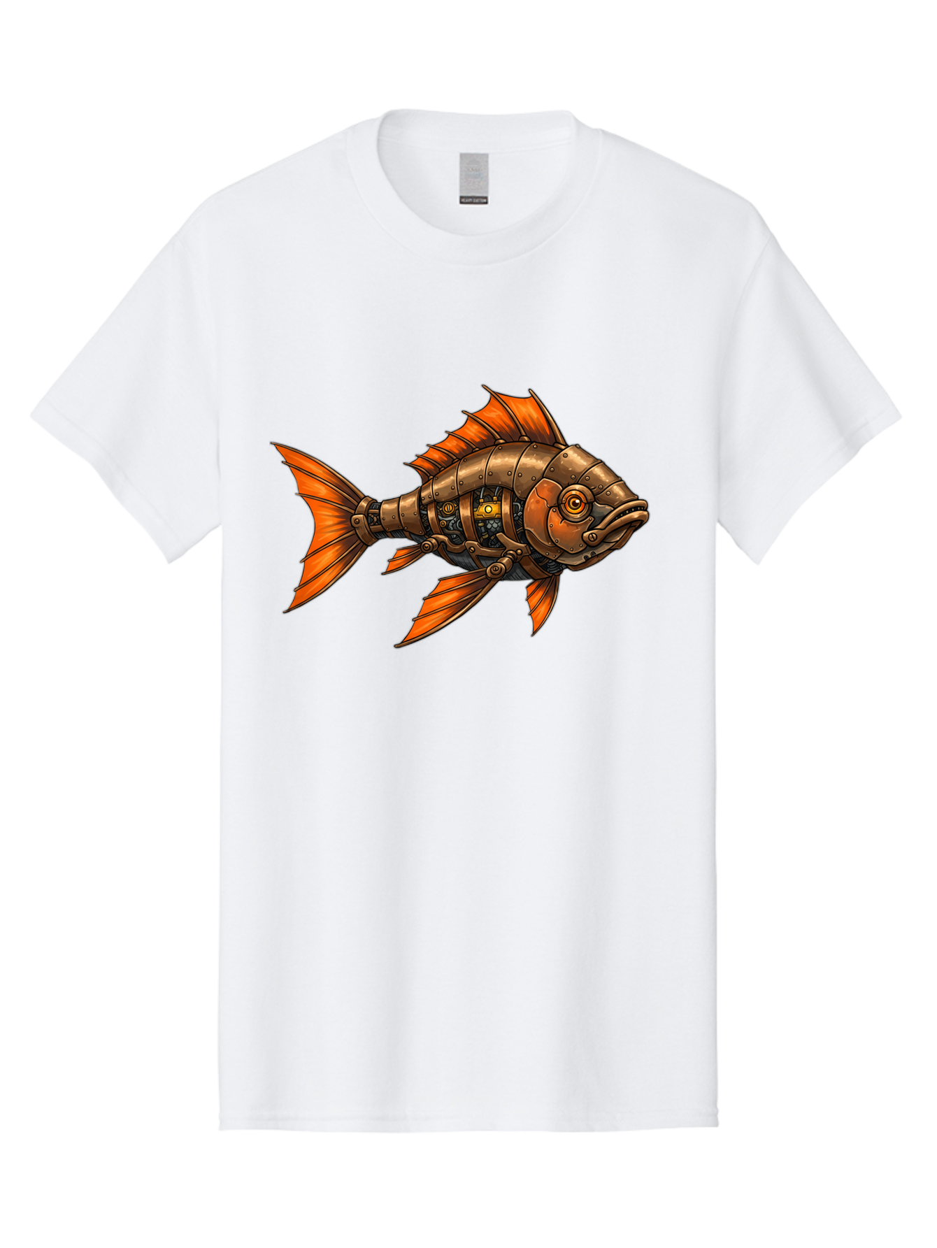 Metal-Fish Men'S Graphic Tee, 100% Cotton, Comfortable Casual Summer Wear, Machine Washable, Vintage Camera, Old Camera, Antique Camera, Black Camera, Classic Photography, Photography Equipment, Nostalgic Device, Film Camera, Camera Art Baf213
