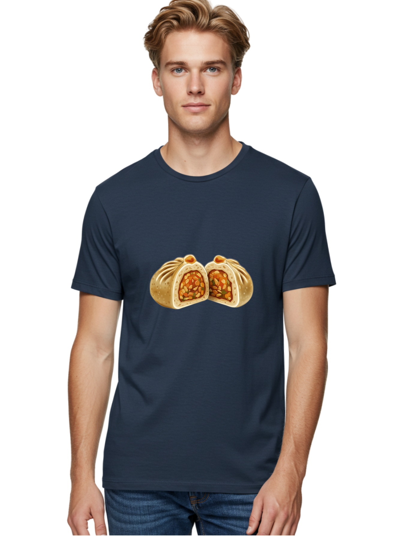 Momo-Dumplings-1 Men'S Graphic Tee, 100% Cotton, Comfortable Casual Summer Wear, Machine Washable, Vintage Camera, Old Camera, Antique Camera, Black Camera, Classic Photography, Photography Equipment, Nostalgic Device, Film Camera, Camera Art Baf218