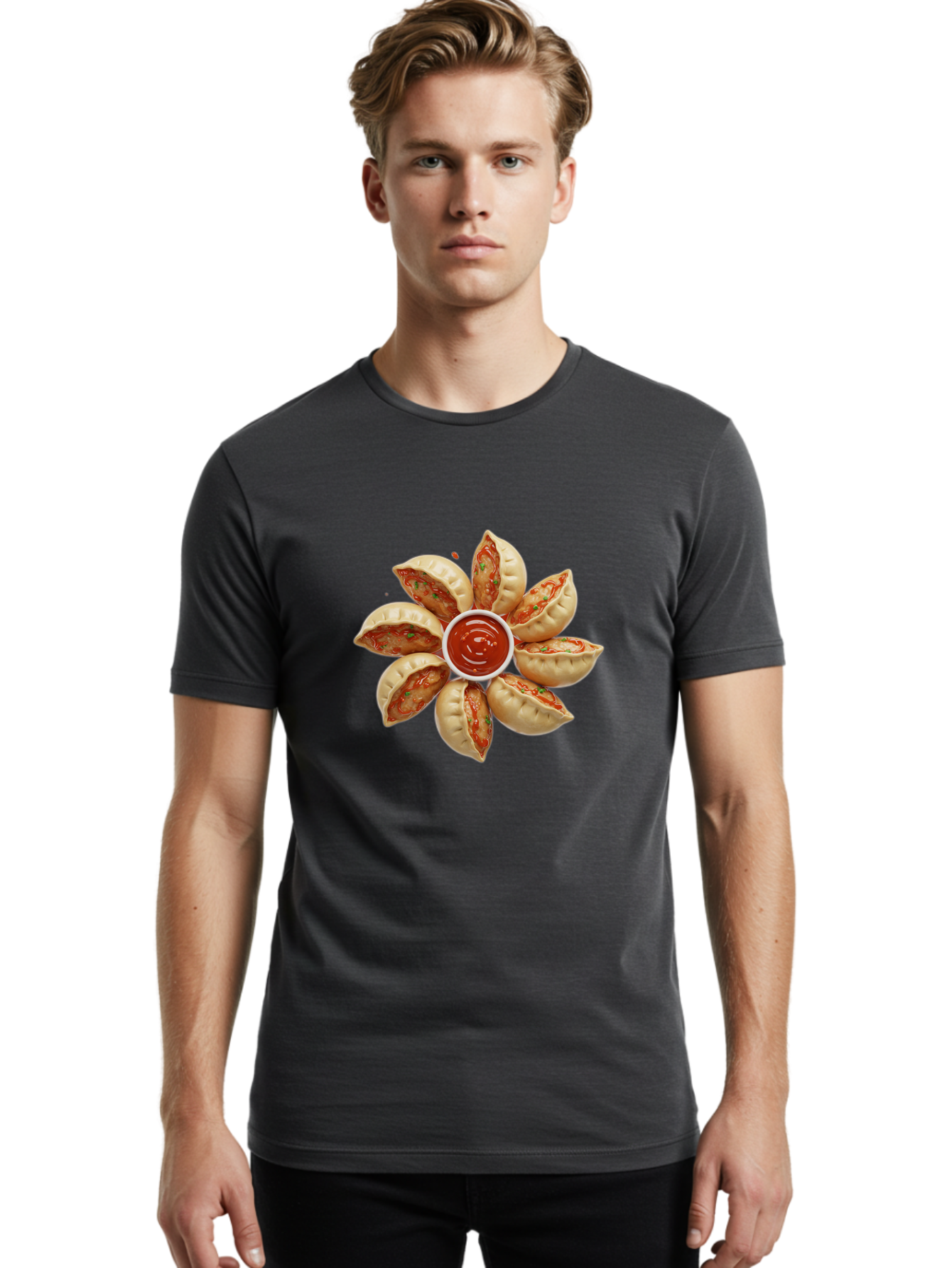 Momos-With-Red-Sauce Men'S Graphic Tee, 100% Cotton, Comfortable Casual Summer Wear, Machine Washable, Vintage Camera, Old Camera, Antique Camera, Black Camera, Classic Photography, Photography Equipment, Nostalgic Device, Film Camera, Baf227